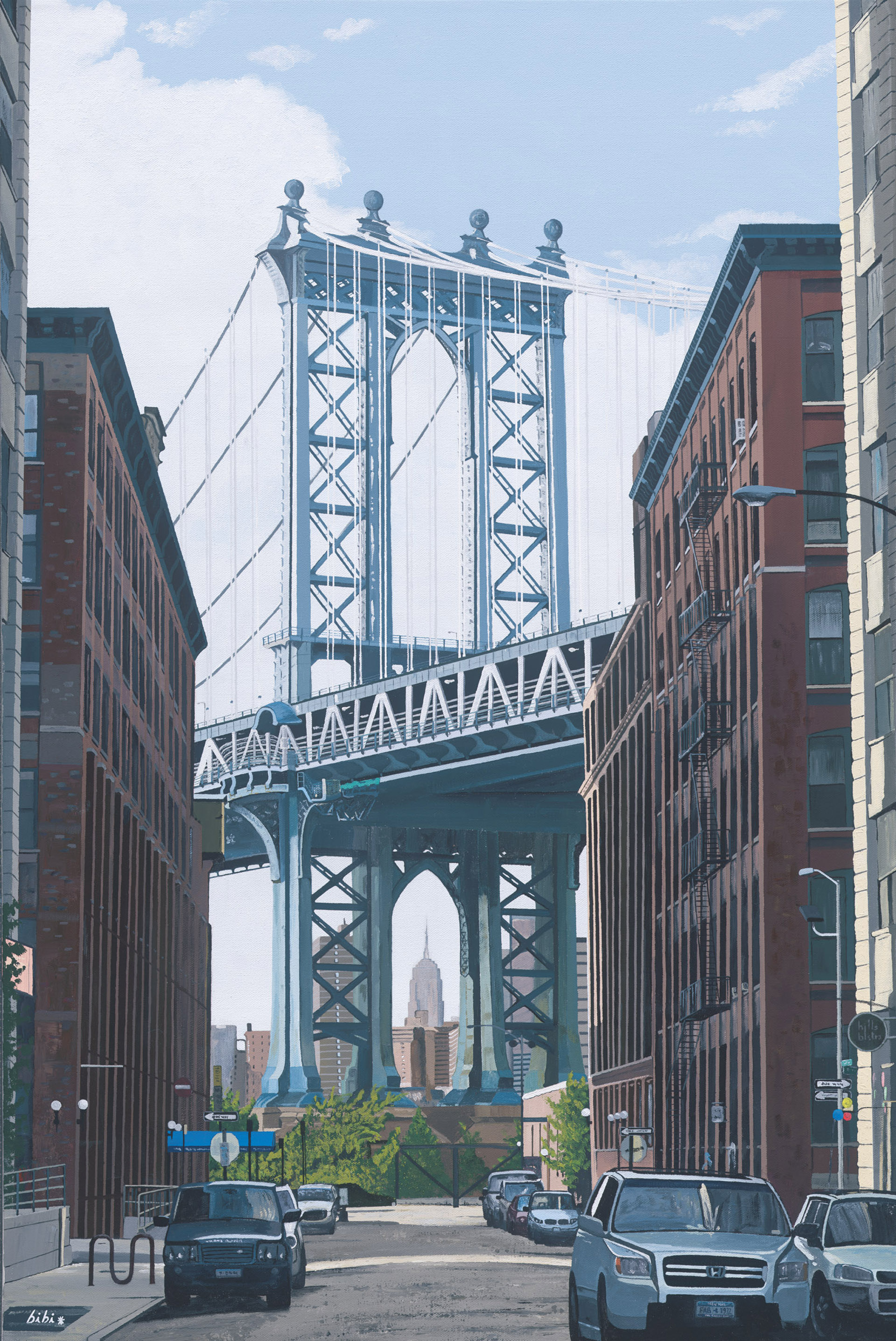 the manhattan bridge