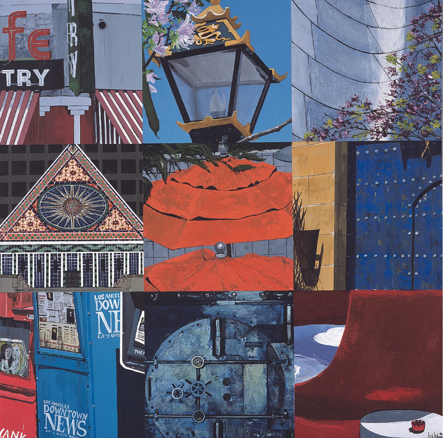 the mosaic of downtown