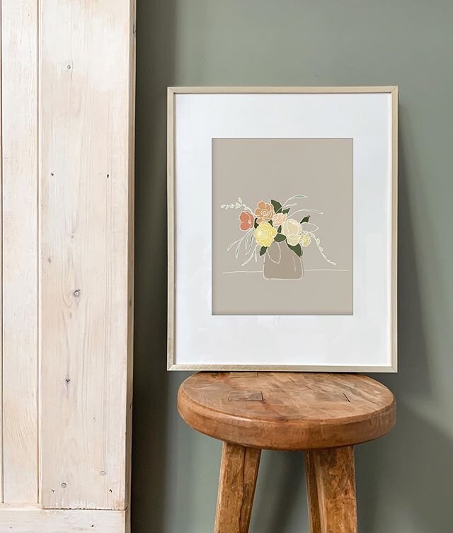 New art that we hope will give you all the happy + spring vibes. 🌼 Freshen up your walls with Bouquet 01 as you wait for the ones outside to bloom!
Link in bio to shop.
