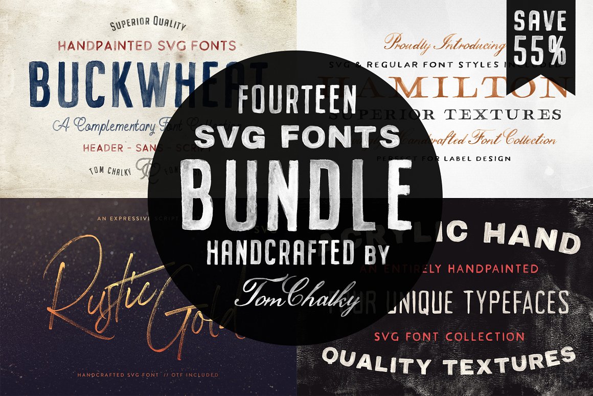 Acrylic Hand Thick Free Strong Bold Svg Font Pixel Surplus Resources For Designers