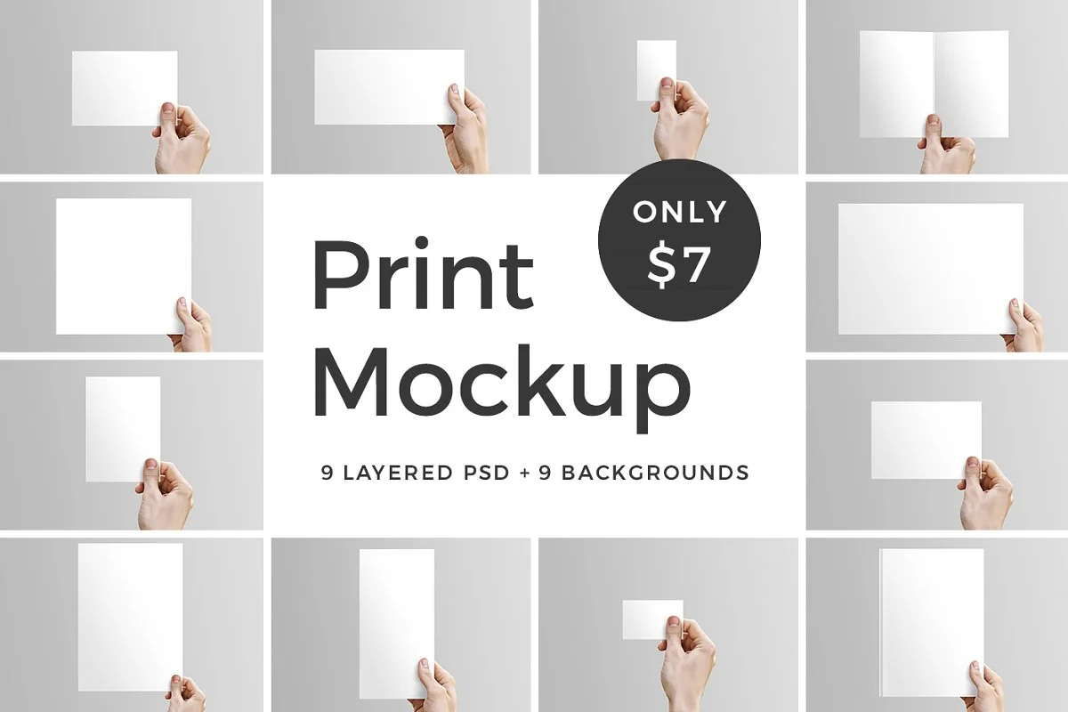 Download Free Psd Christmas Card Mockup Pixel Surplus Resources For Designers PSD Mockup Templates