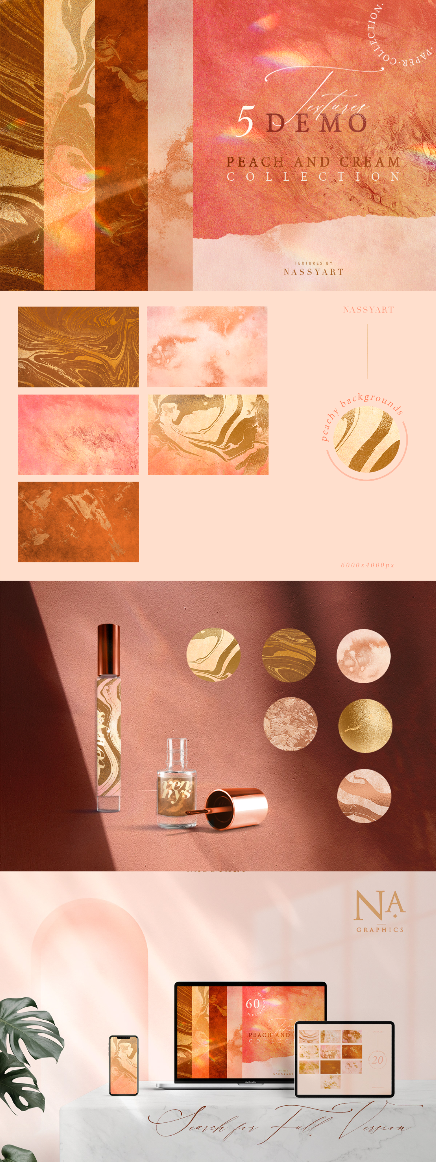 Кремово-персиковые текстуры 1 5-Free-Peach-&-Cream-Textures-LONG.png