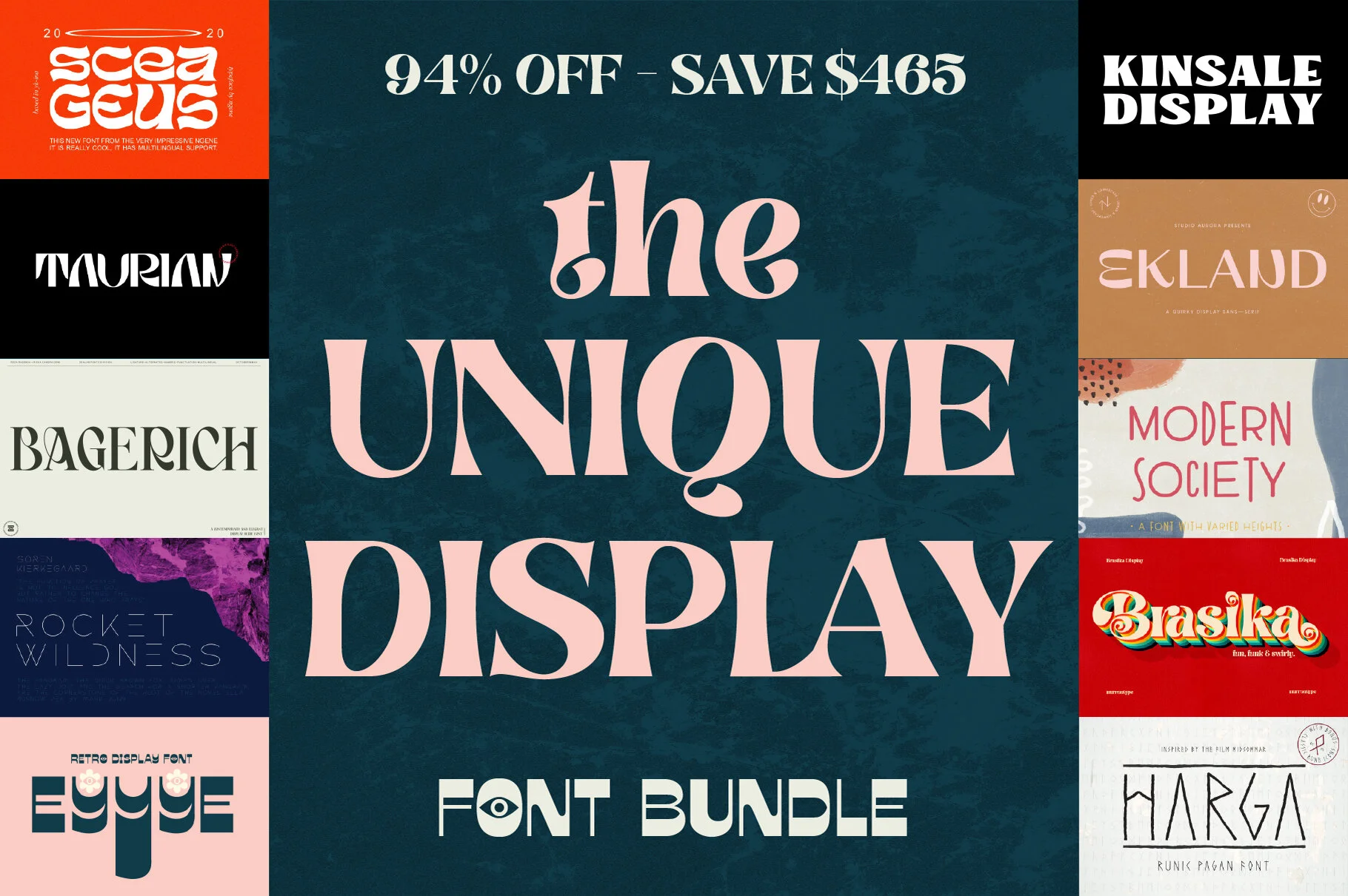 Download The Unique Display Font Bundle Pixel Surplus Resources For Designers Yellowimages Mockups