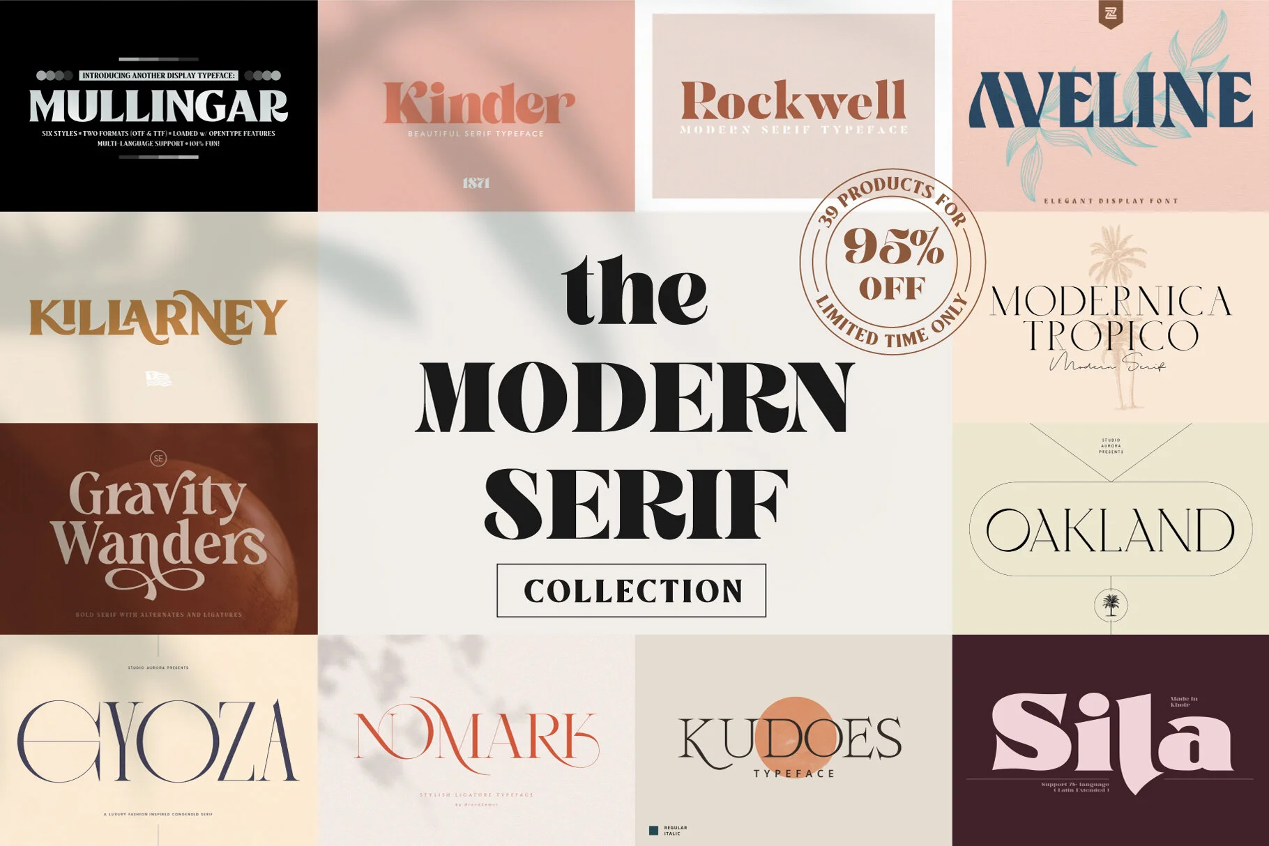 The Modern Serif Collection