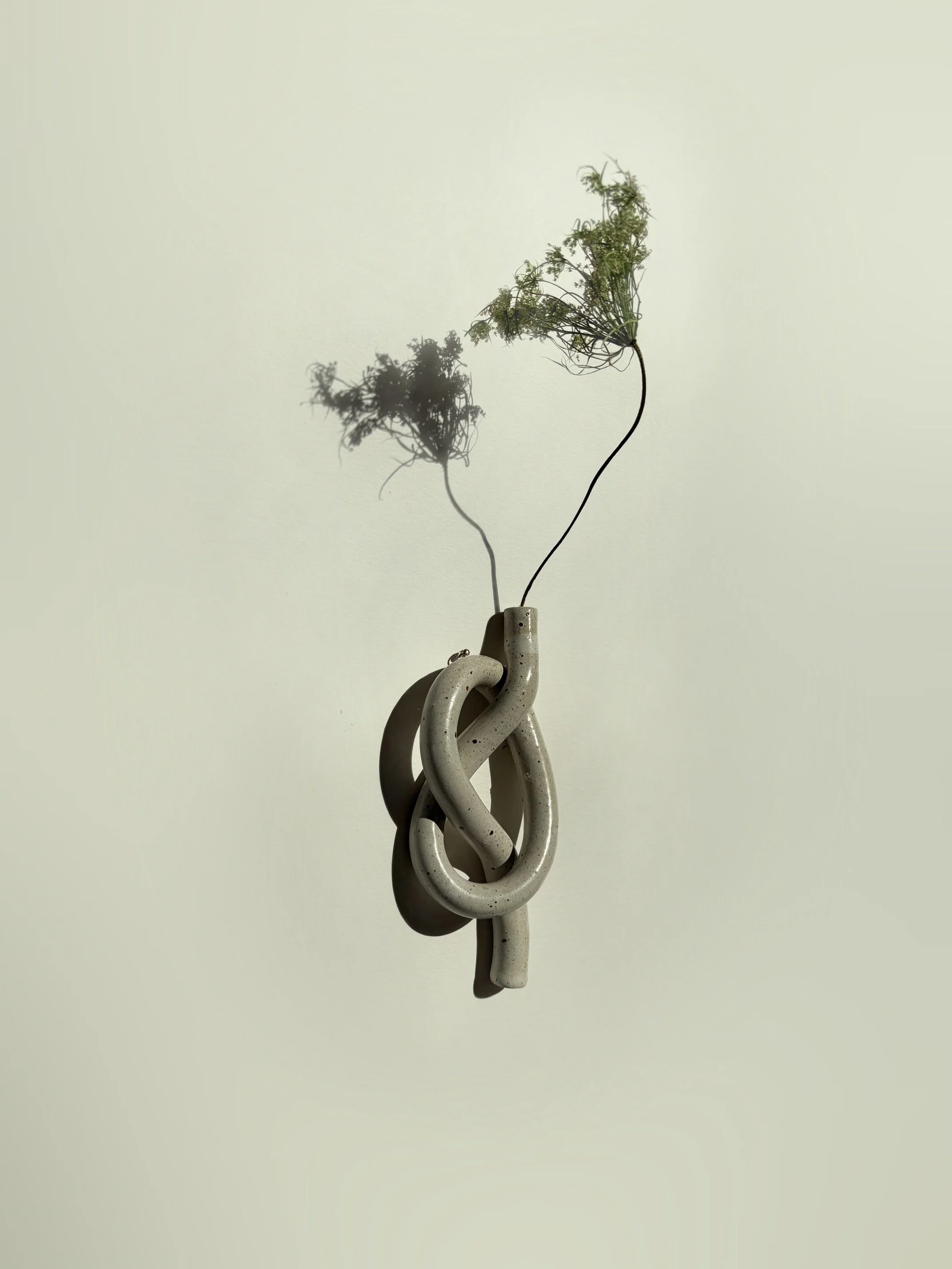 Styled branch - Wall knot - Studio Janneke Ceramics London lowresforweb.JPG
