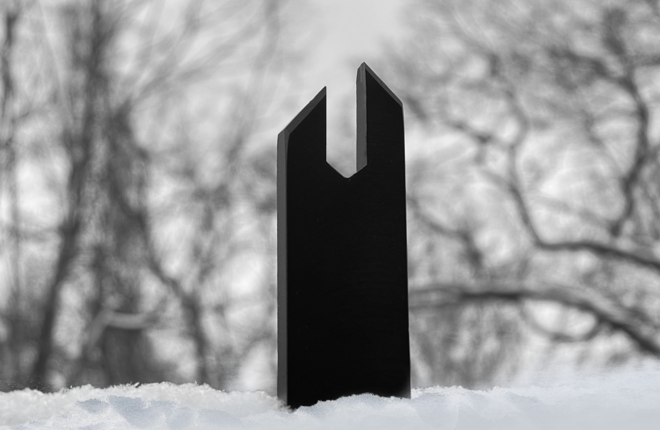 Snowy Monolith