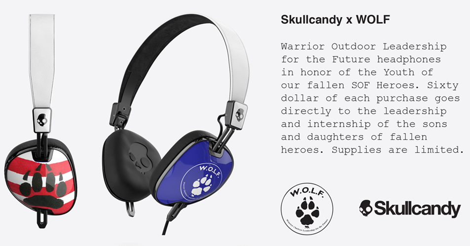During the Summer of 2015, through SOFWOLF one of our students was able to work as a summer intern for Skullcandy based out of Park City, UT. She was able to learn about multiple levels of the business and had experience in several of the different departments. She was able to coordinate an opportunity in which the SOFWOLF Class of 2015 could come to the Skullcandy HQ and work with Skullcandy staff for a day. The SOFWOLF students were able to design a brand new product, and develop the marketing strategy of that product. The result of their work are these awesome new headphones which can be purchased through the Skullcandy site. These are the Brand New Limited Edition Skullcandy WOLF Navigator Headphones, designed by SOFWOLF students. Please show your support for our students and grab yourself a pair of these incredible headphones! 