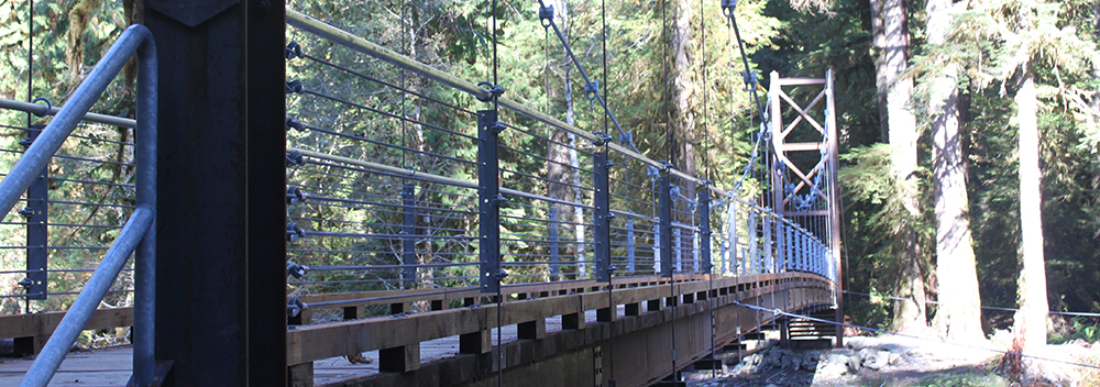 Staircase Rapids Suspension Bridge