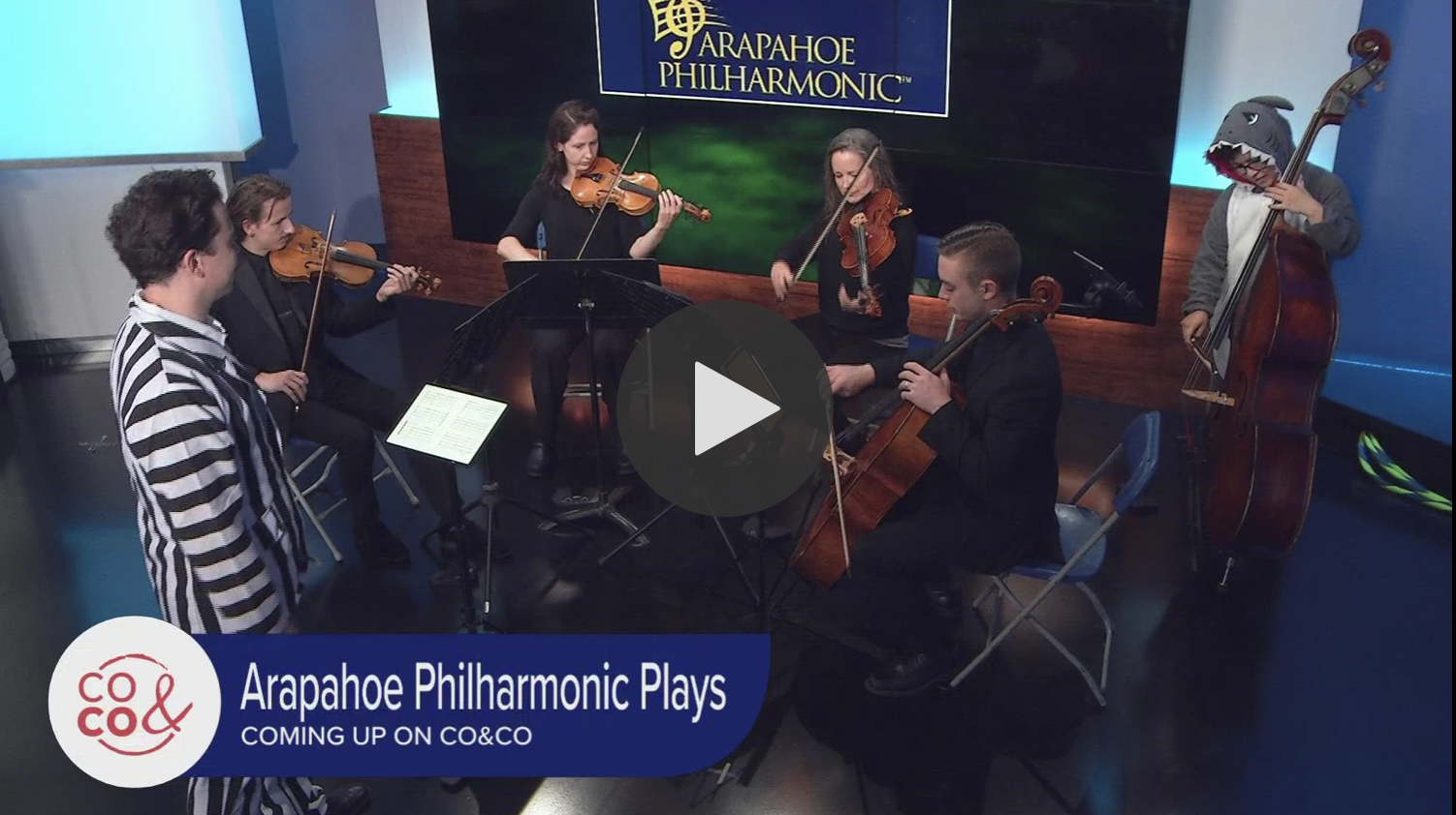 Arapahoe Phil performs Psycho on 9 News