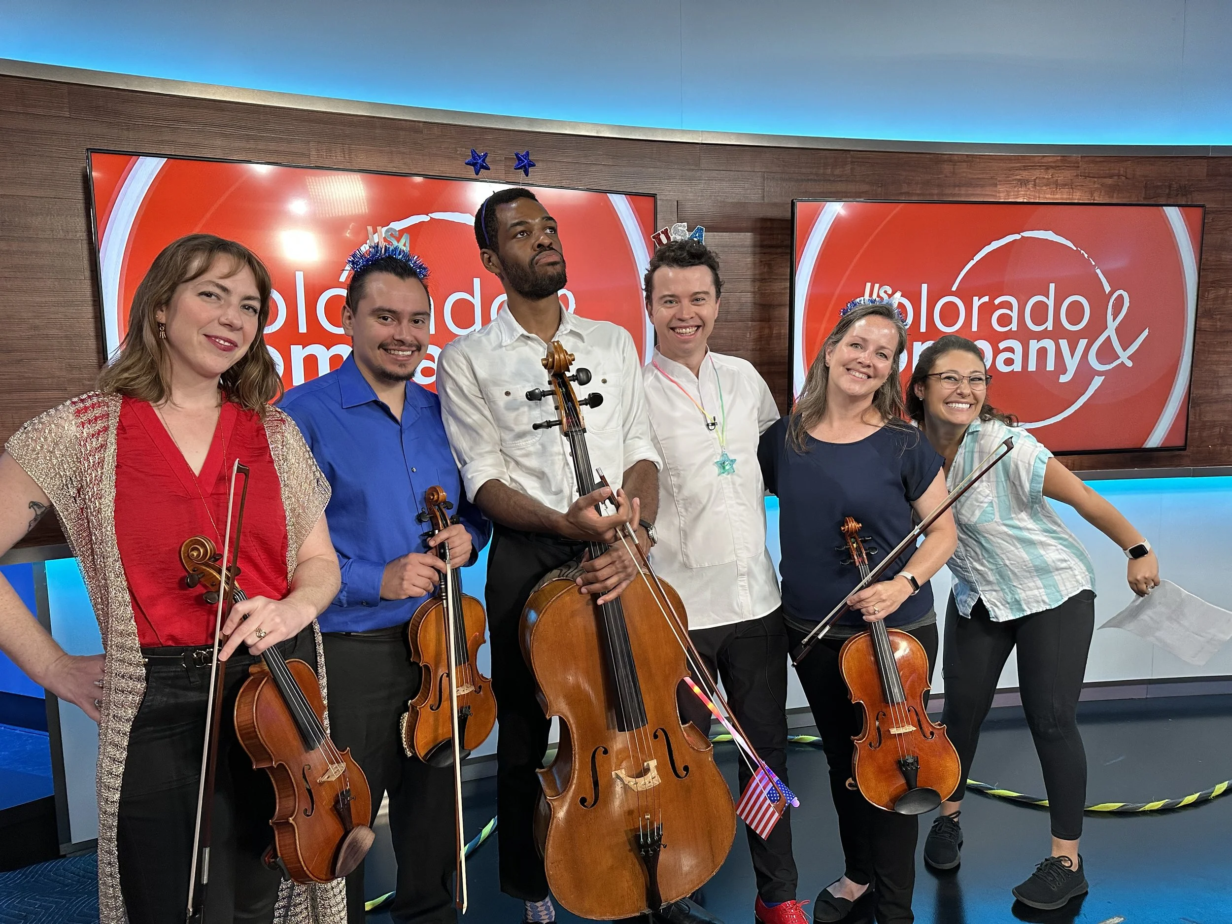 9News hosts Arapahoe Philharmonic & Devin Patrick Hughes