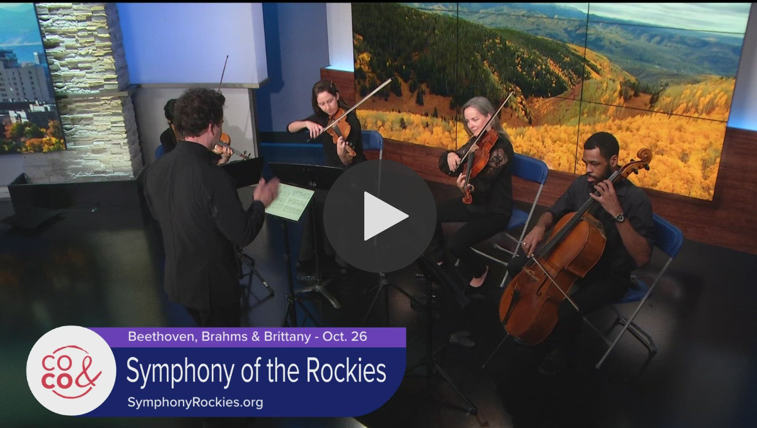 Catch the Sounds of Symphony of the Rockies