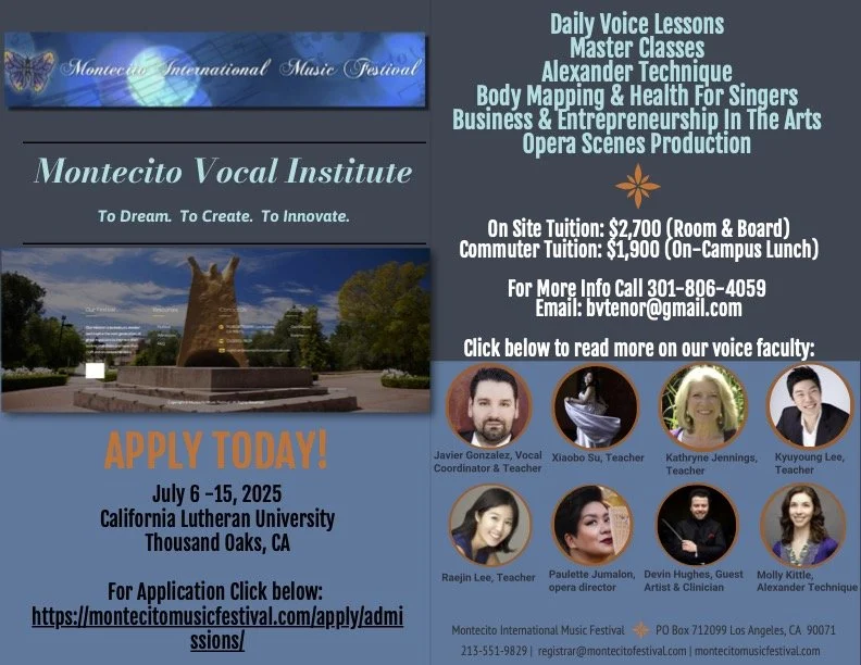 Study with Devin this Summer at Montecito International Music Festival