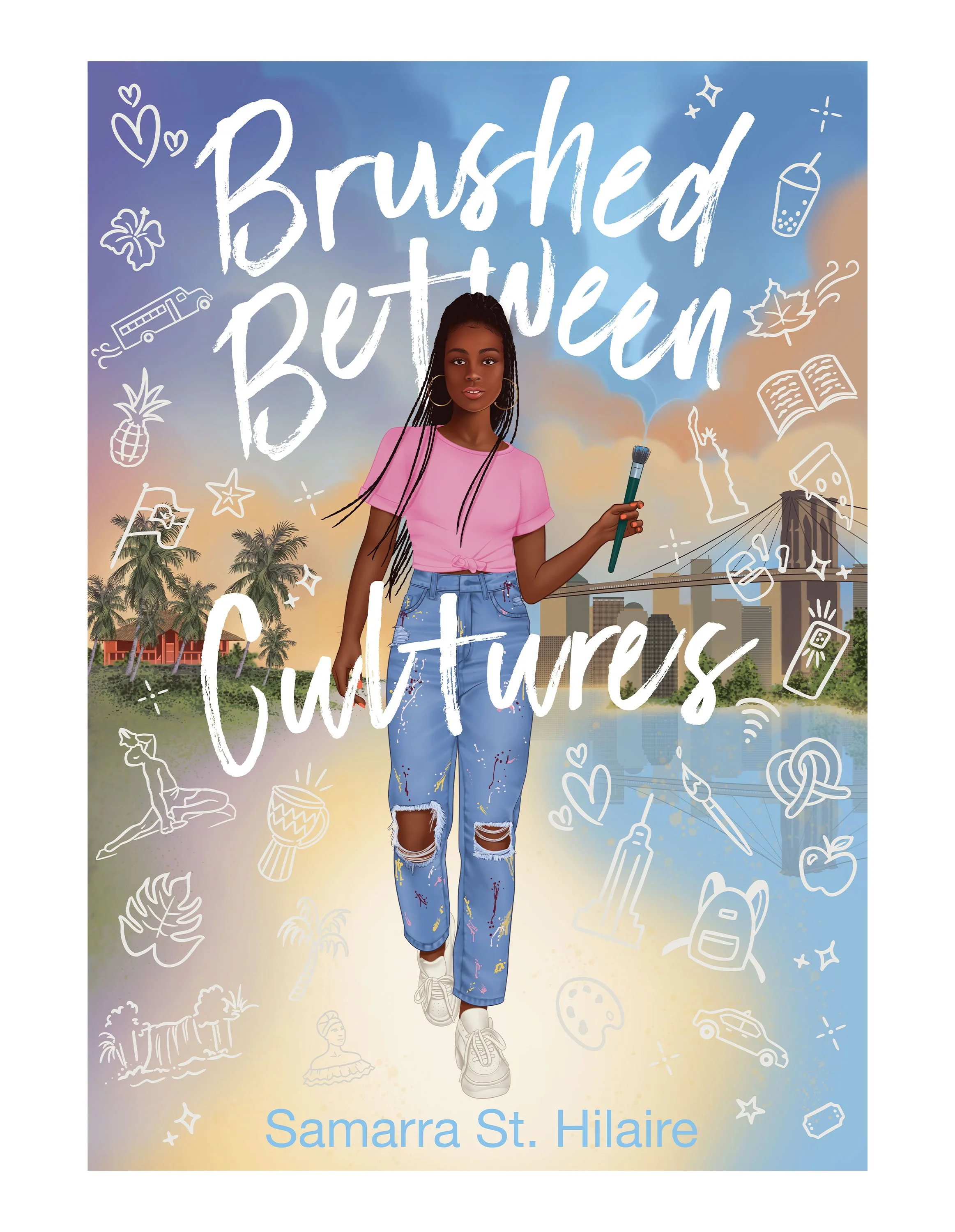 Brushed Between Cultures by Samarra St. Hilaire