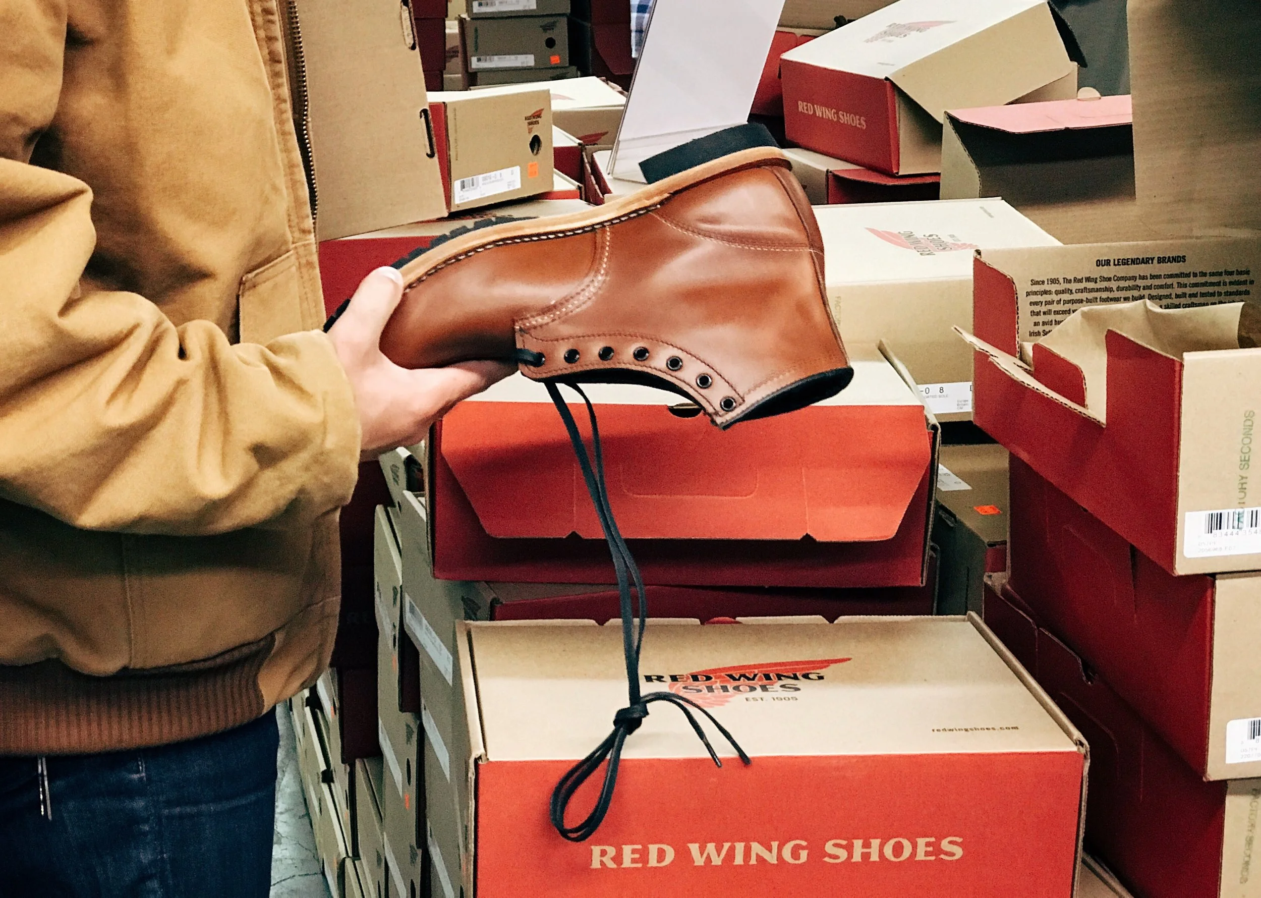 red wing factory sale