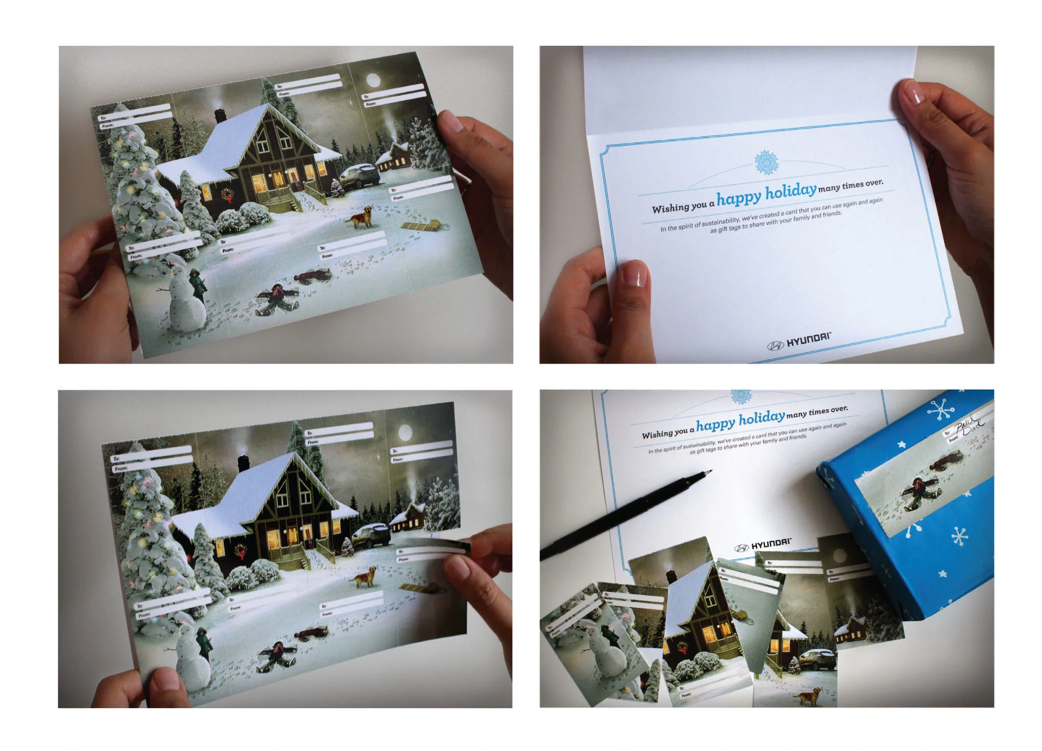 Efficient Xmas Card