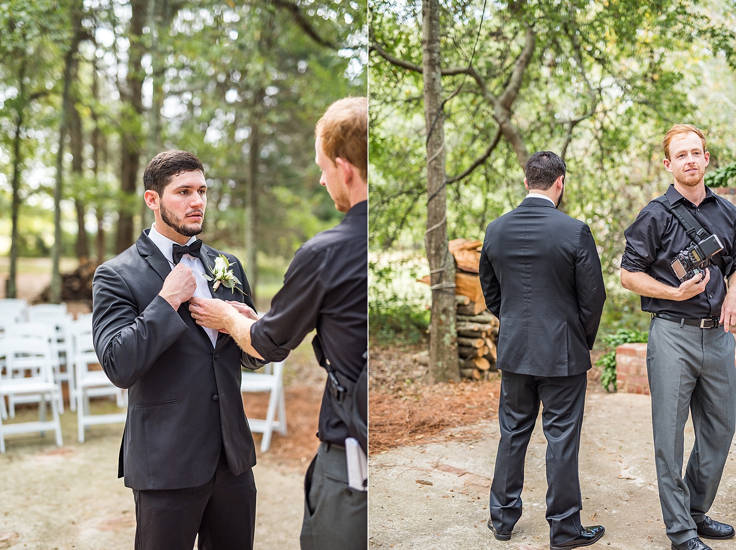  Photographers! It's a priceless talent to know how to put on boutonnieres. I don't remember teaching Charlie how, I think he actually just observed enough to know it on his own, but it's so good to know how to do it! It also amazes all the coordinat