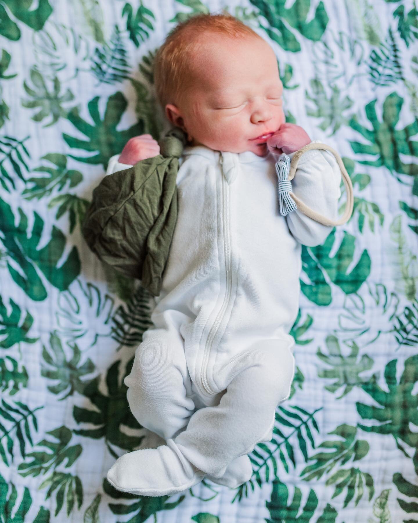 Hat or bow? Swipe to find out! 

We have another BOY!! Our red haired little guy, Clark Oliver, joined us on Tuesday night, May 2nd at 11:16pm! After my water broke at 2am it was a looong day of waiting for labor to start. It finally started at 7:30p