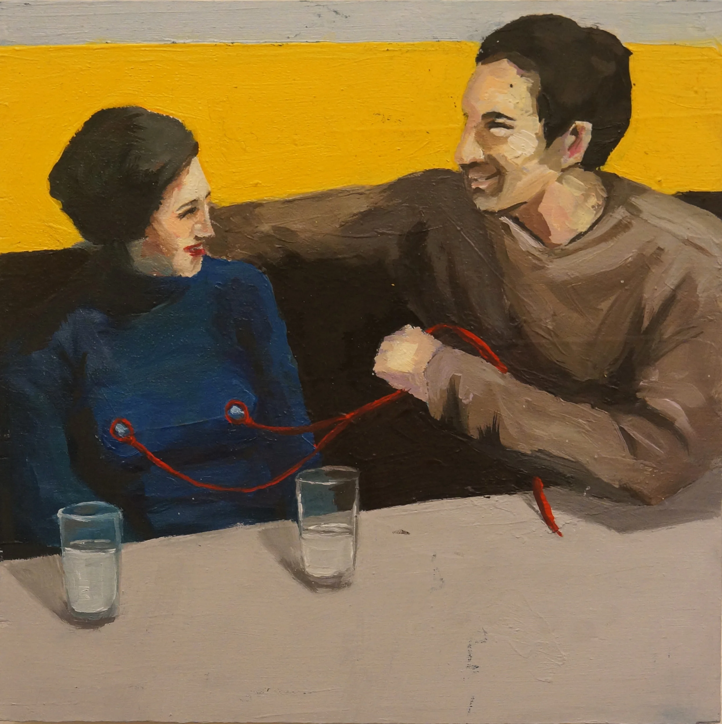 8 x 8 in oil on wood panel