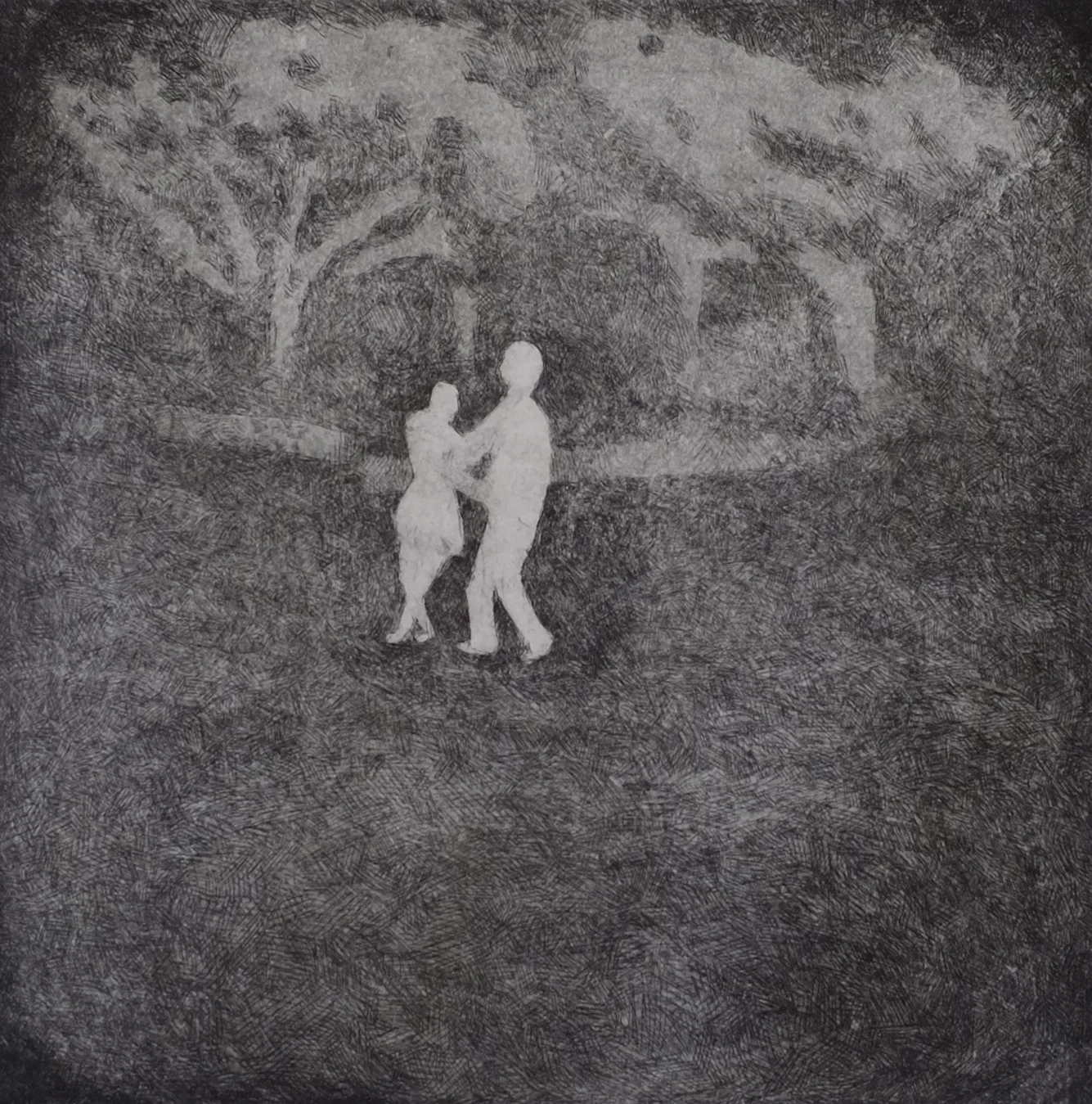 16 x 16 cm etching on paper