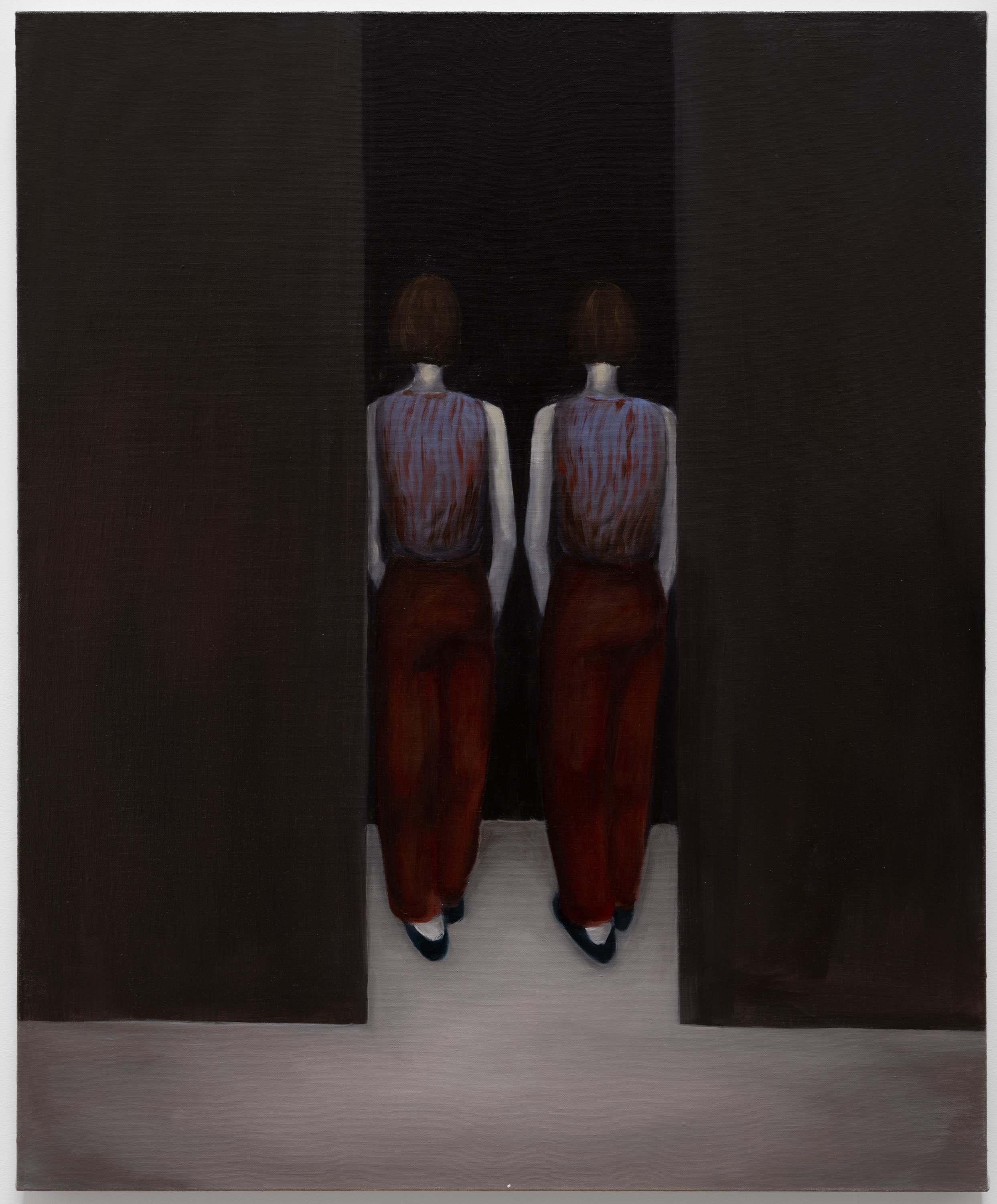 Alley oil on linen 33 x 40 inches 2023