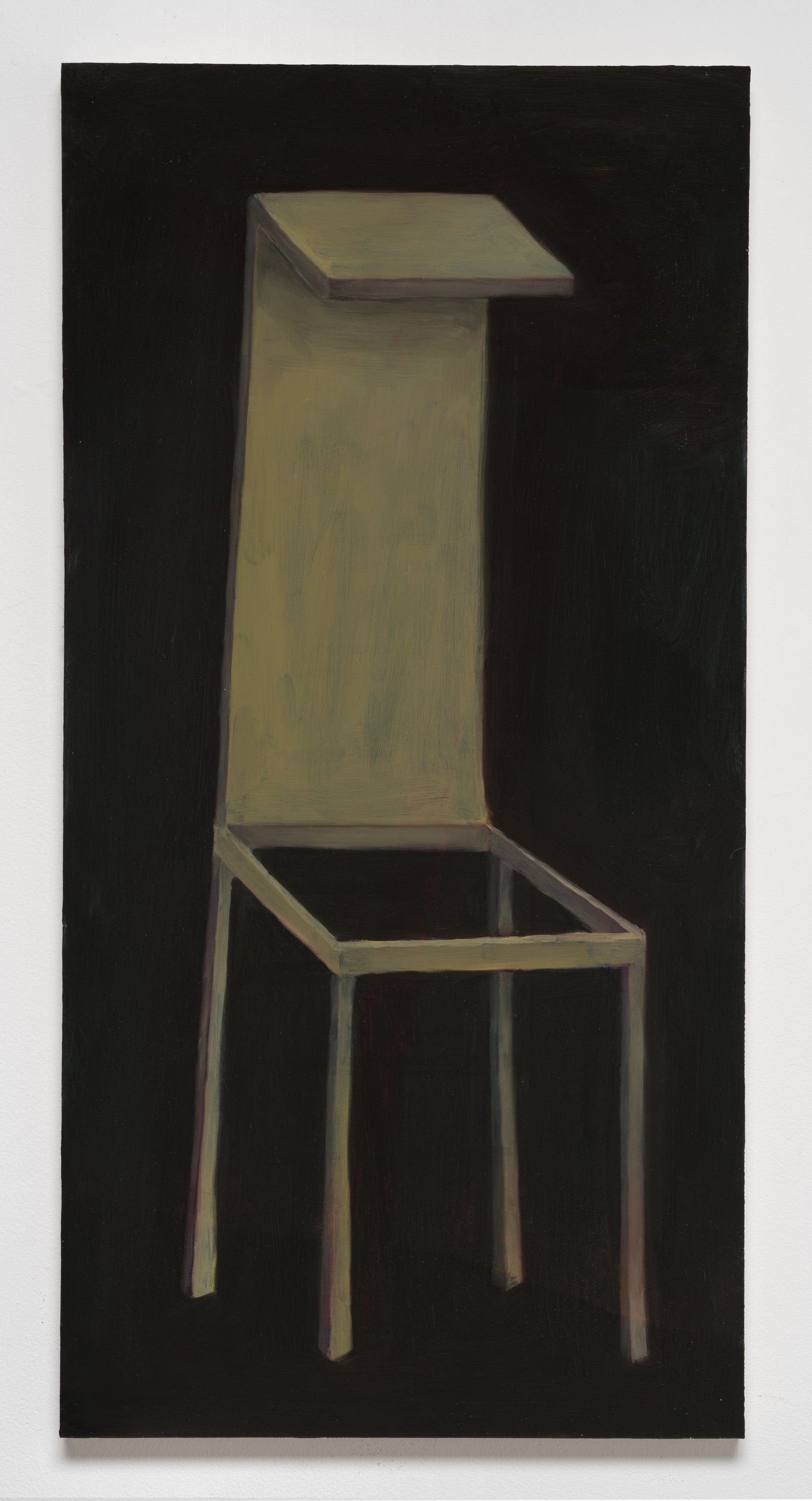Imitation-Absent 24 x 12 inches Oil on panel 2023