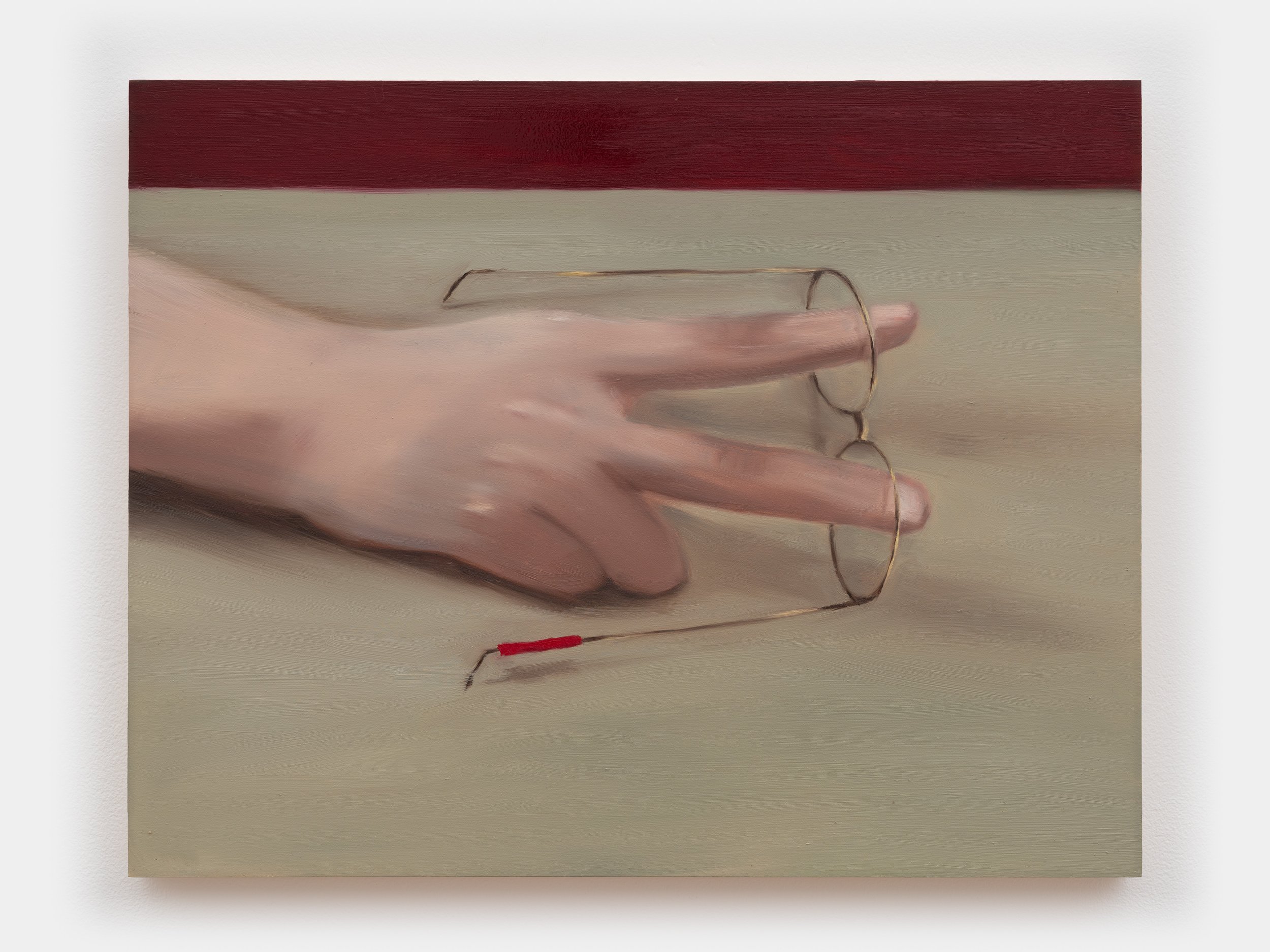 Truman oil on panel 11 x 14 inches 2024