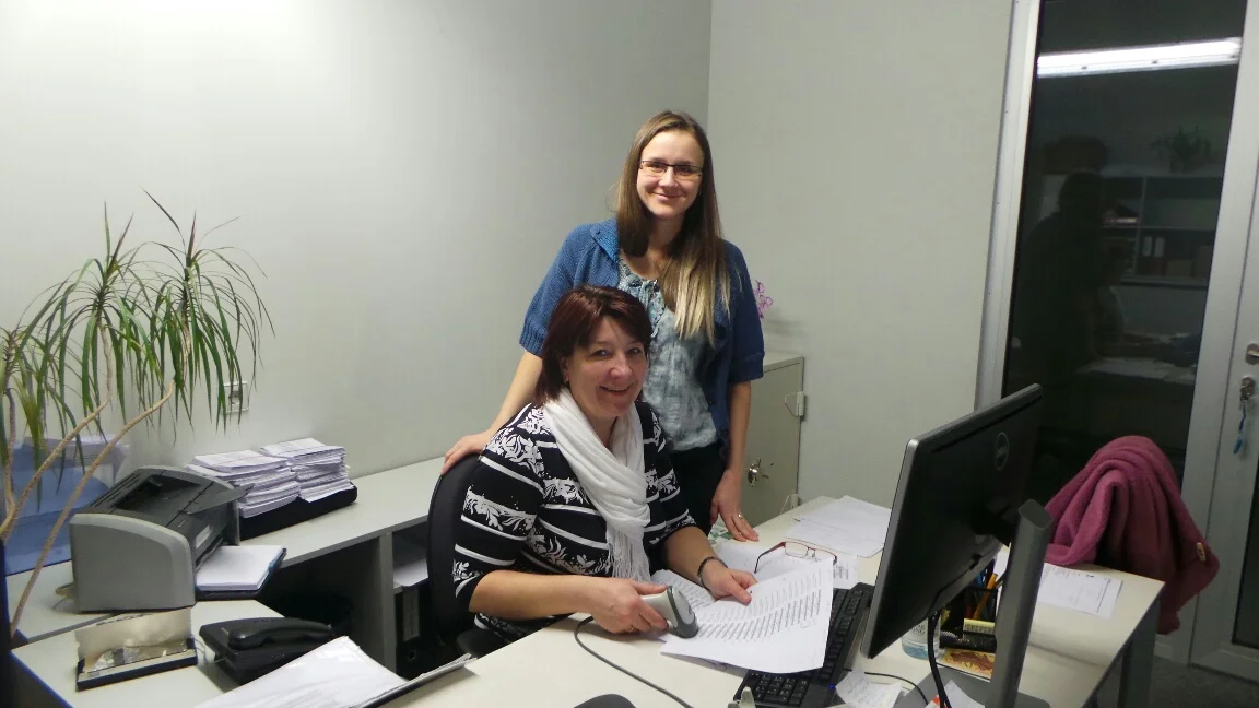 Inga works together with her mother i LTP - it's a family business.