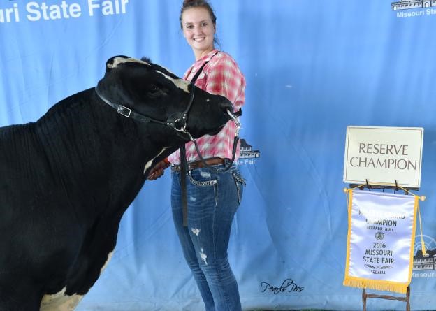 2016 Missouri State Fair Reserve Champion Bull