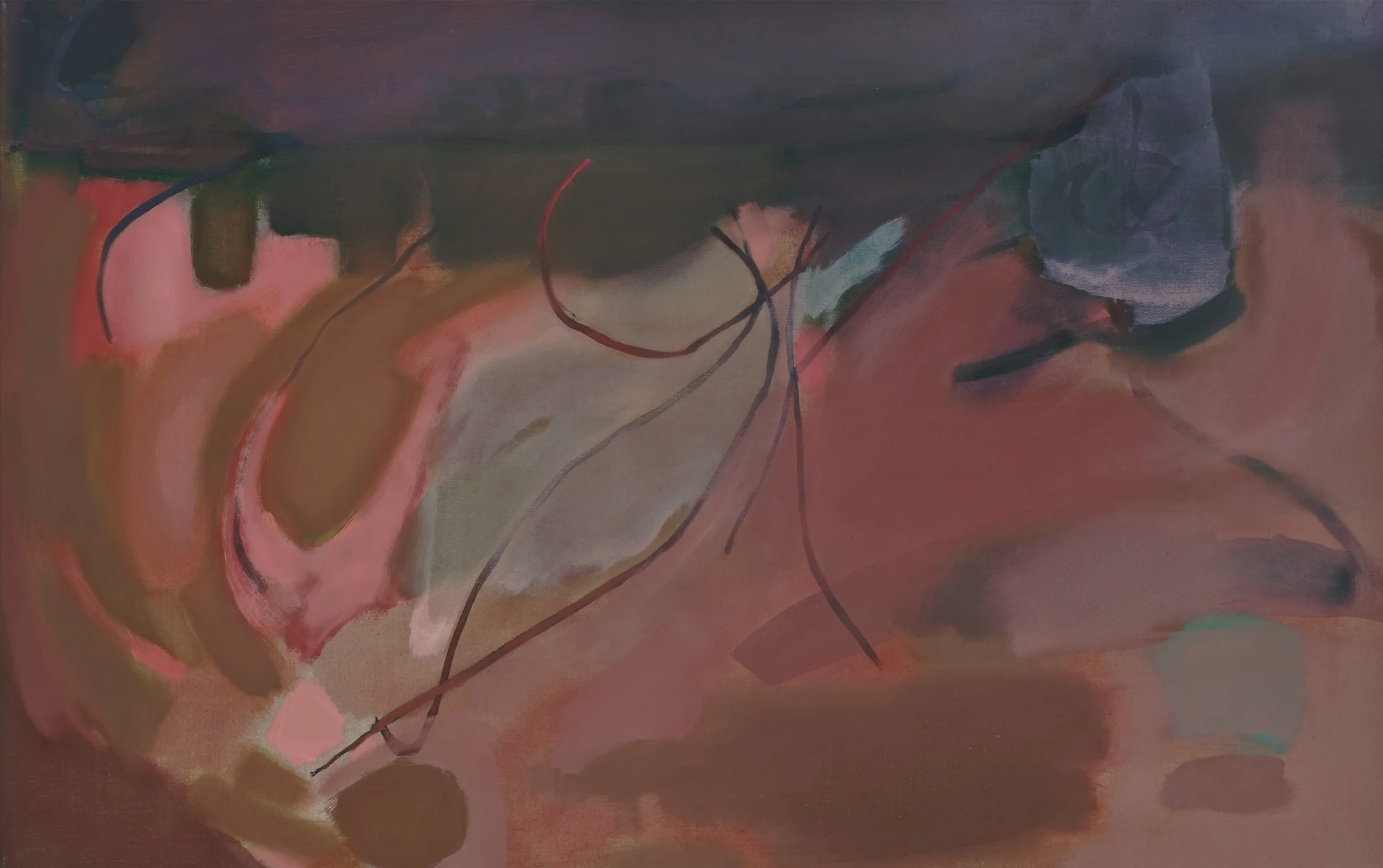 "NM-In the Air" 36" x 23" Oil on Linen