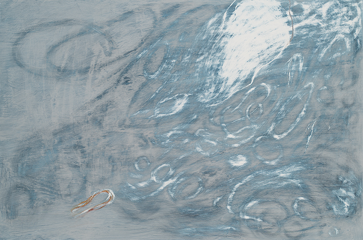 "Ocean 7" Acrylic on Panel 36" x 24"