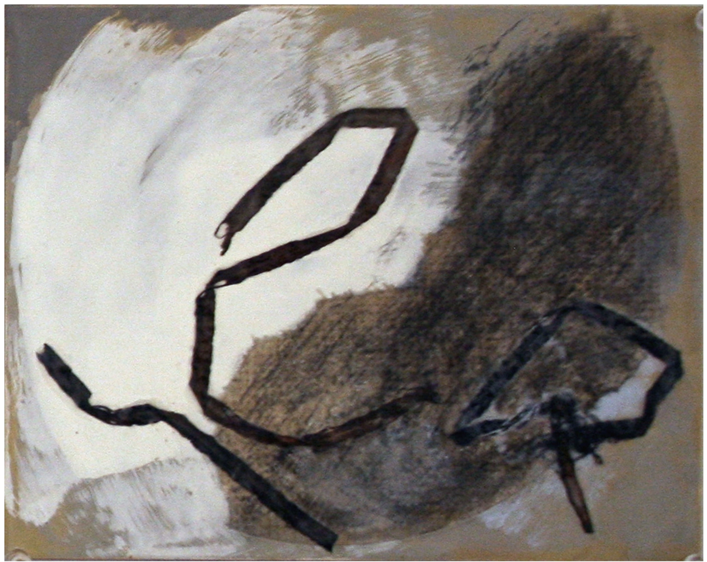"Pt Reyes Series-3" 10" x 8" Wax Encaustic-Mixed Media on Panel