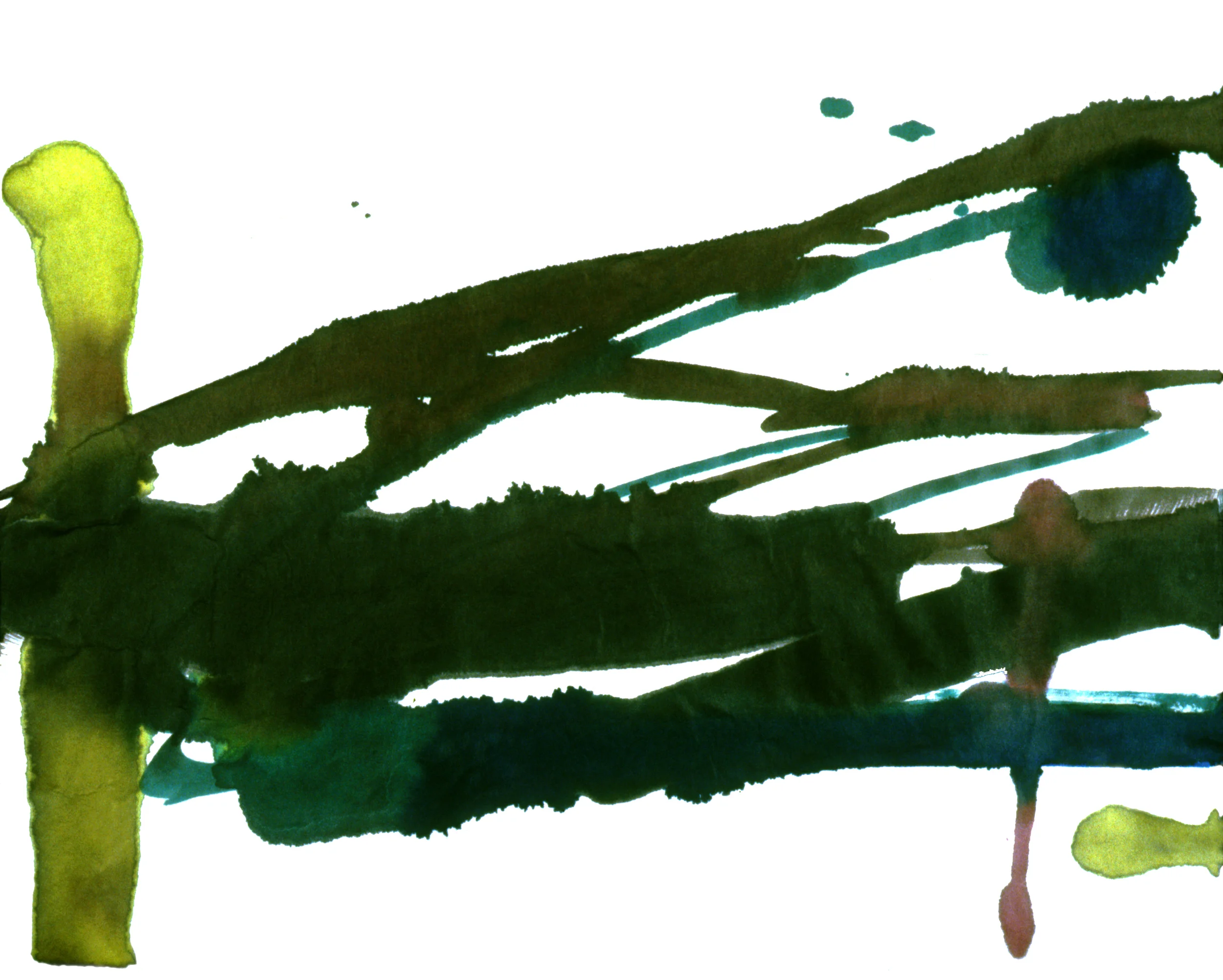 "Winter in Wales-44" Series of 48 14" x 11" Ink on Paper