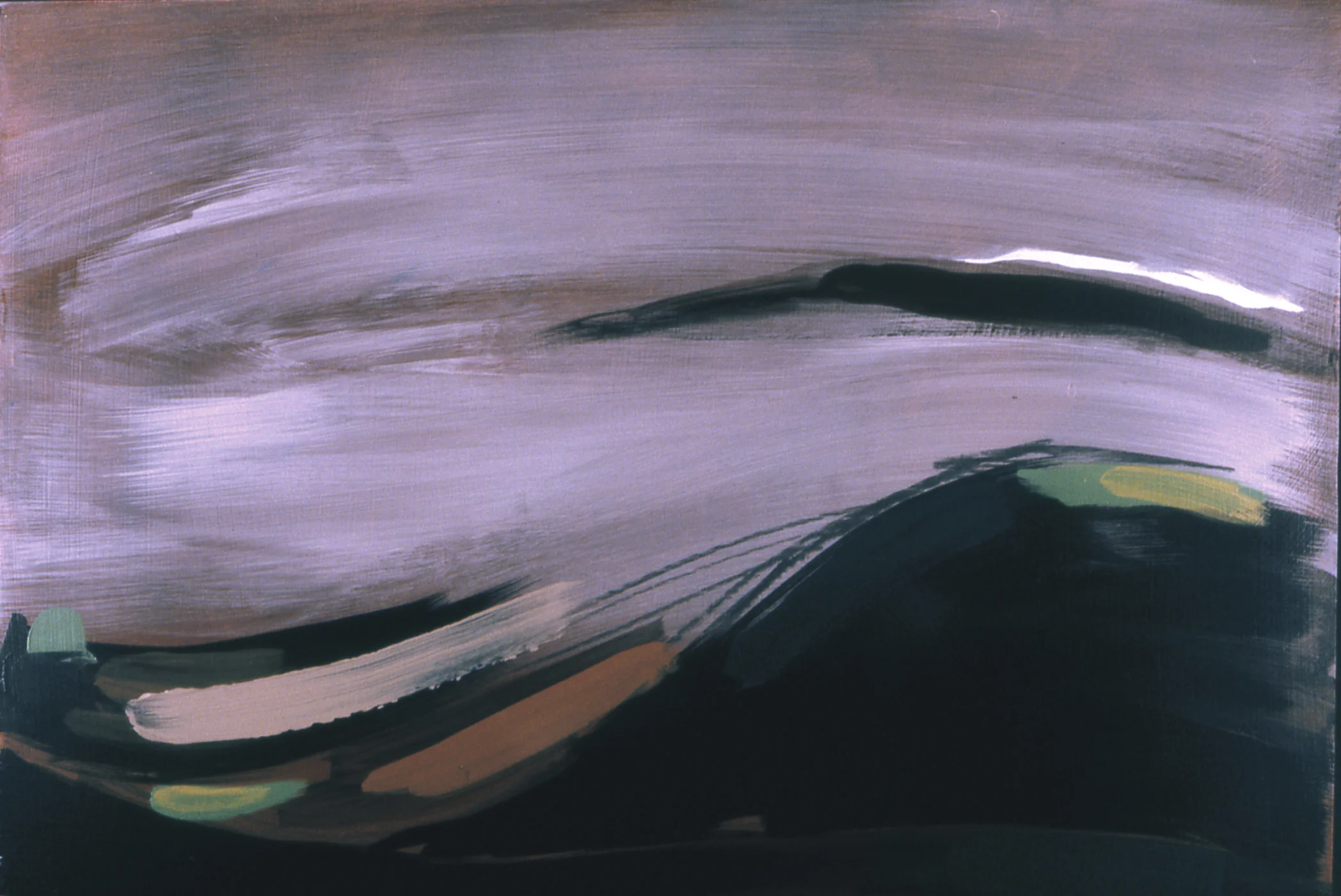 "Mid-Wales Series-2"- 3 18" x 12" Acrylic on Panel