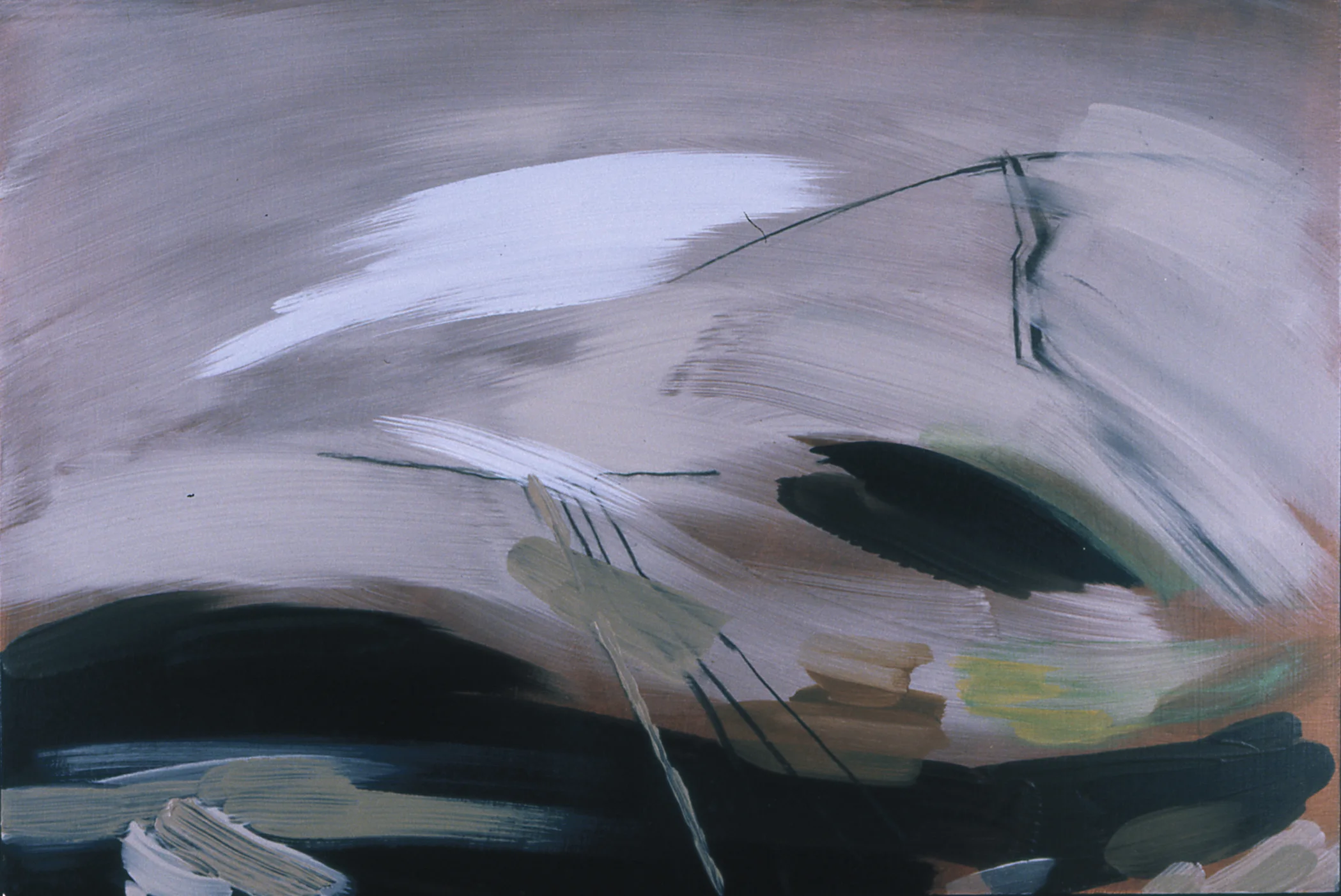 "Mid-Wales Series-2"- 5 18" x 12" Acrylic on Panel