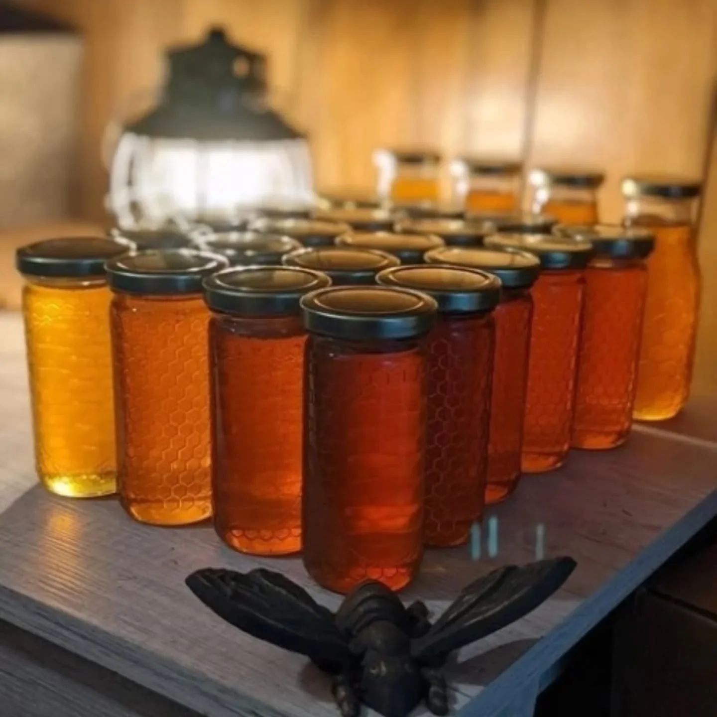 🐝 Day 29: The reward. Show us that honey! 🍯 #31daysofbees 

We love when our customers send us photos of our award winning honey that they are enjoying. We can't keep any in stock as it flies off the shelf as soon as we bottle it. We test our honey