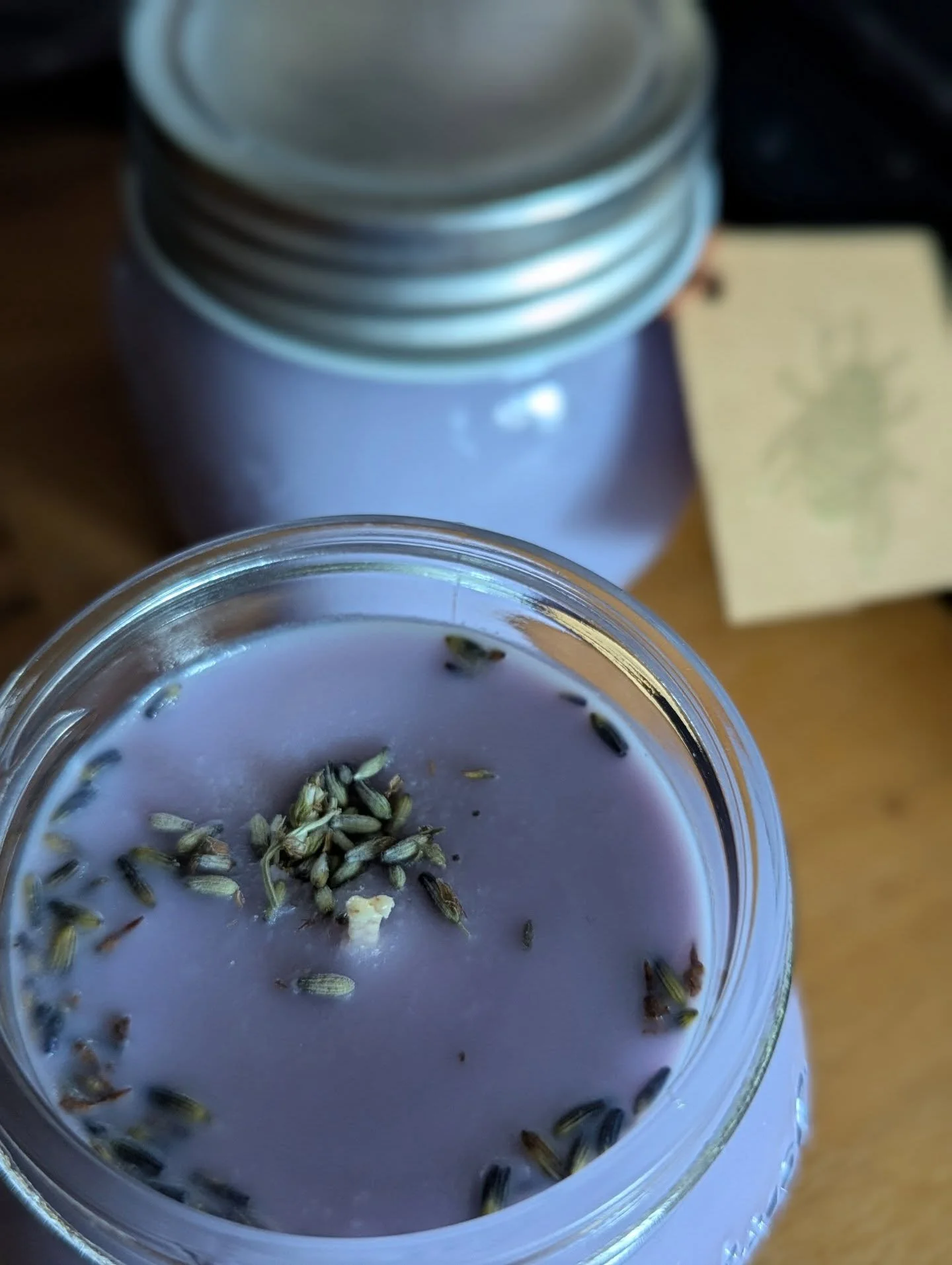 Some special lavender homemade candles went out to a dear friend this week for Christmas gifts. Can't believe we are winding down 2025 already 👋🏻🥹