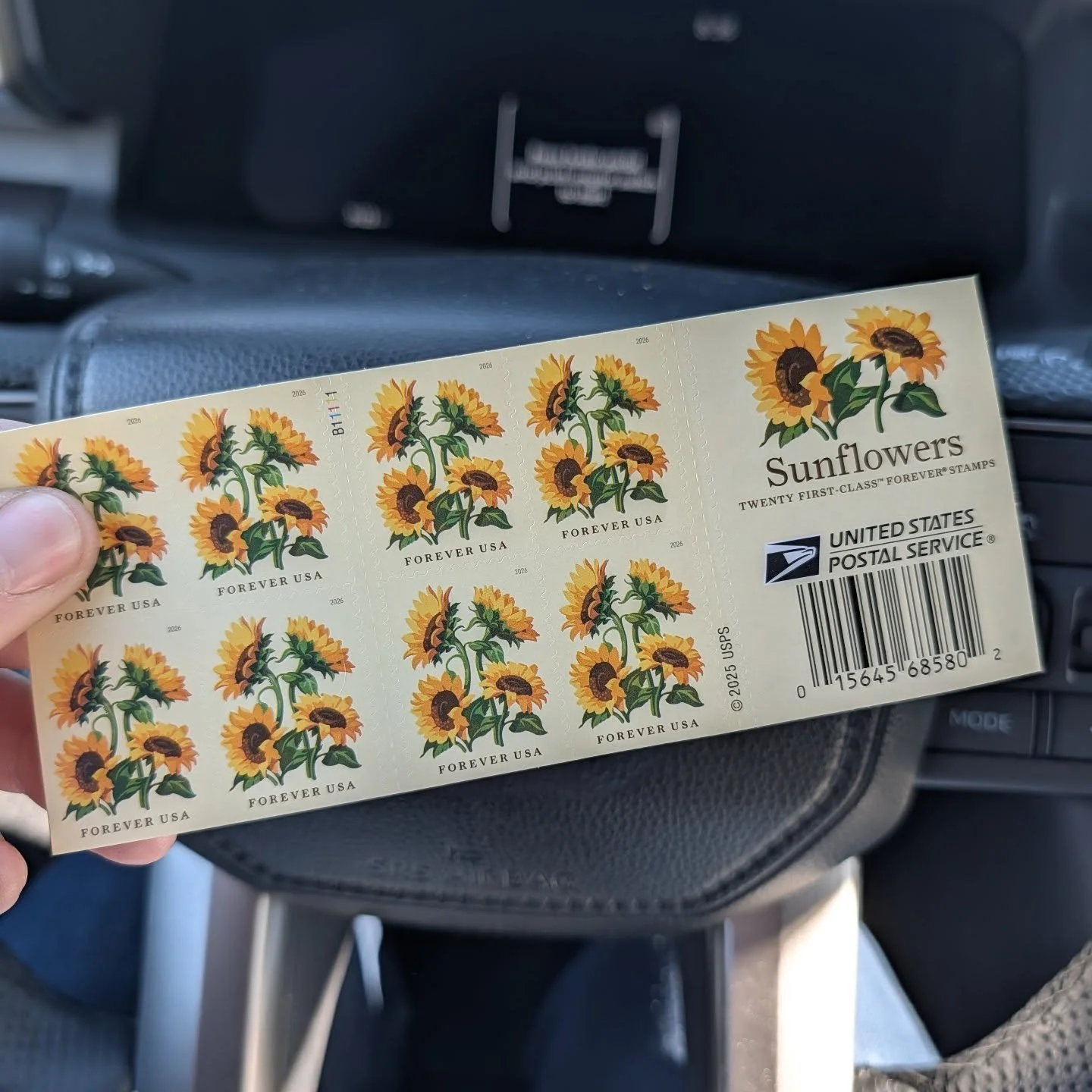 Ahhh! Does anyone get as excited for flower themed stamps at @uspostalservice 🌻🌻🌻🌻🌻🌻📬✉️