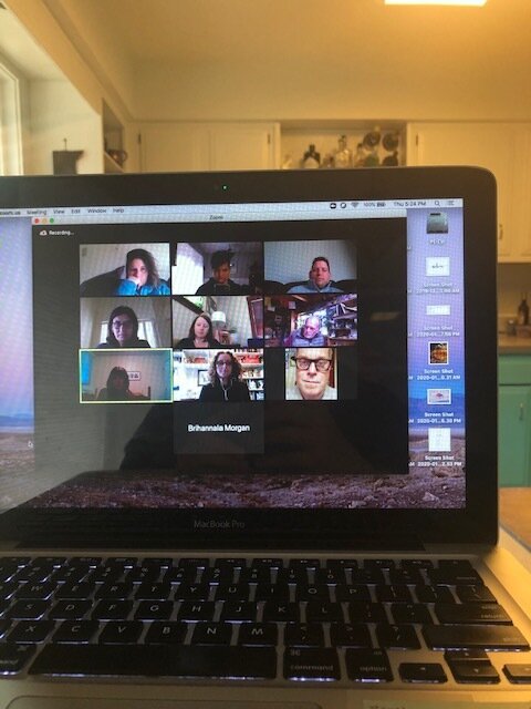 Virtual board meeting