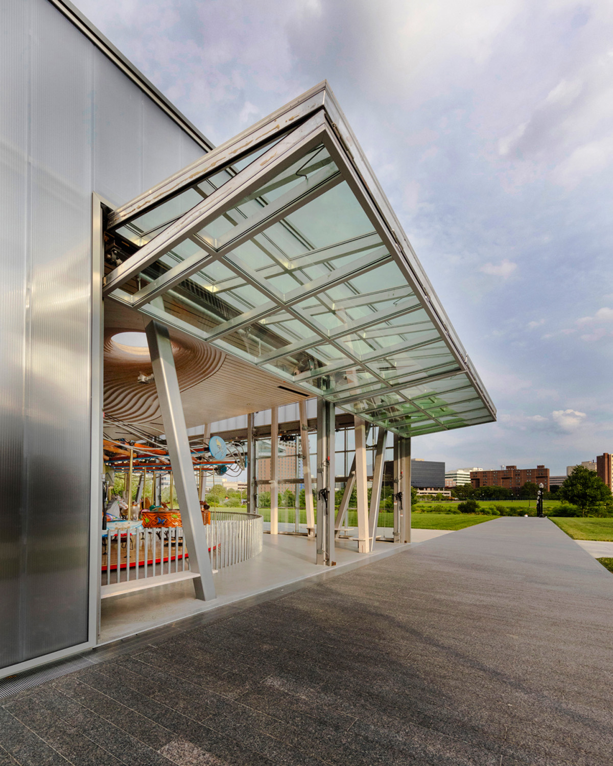 Carousel Pavilion Stanford, CT Gray Organschi Architects