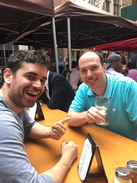 Cowork then Drink meet up at Stone Street after working at Primary.