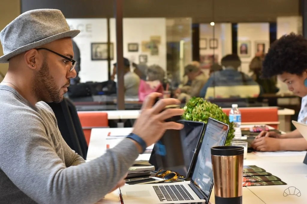 Along with hosting events, happy hours, and talks, =Space is a place for entrepreneurs to cowork and find connections with others coming up.