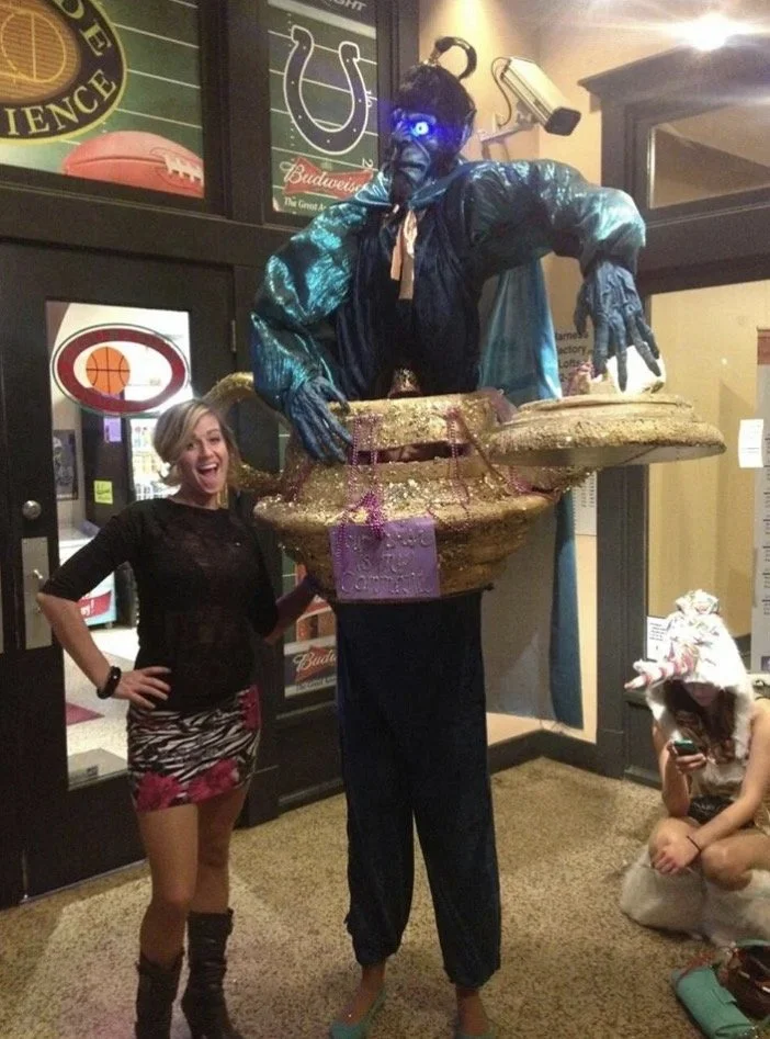 Genie in a Genie's Lamp