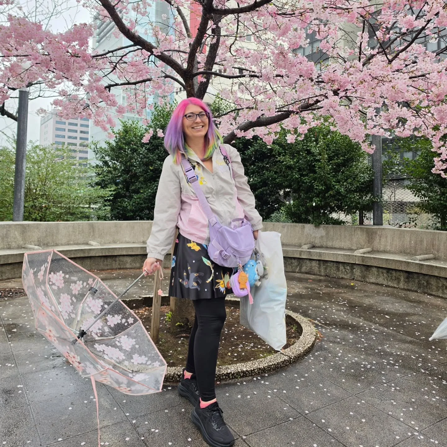 I wrote a whole caption and Instagram decided to crash before I saved it. Thanks Instagram! 

Japan 🌸 2026 Day 2:
Started off our day at my besties favorite shrine and got my first Goshuin in my new Sakura themed Goshuincho (御朱印帳). 

Also brought ou