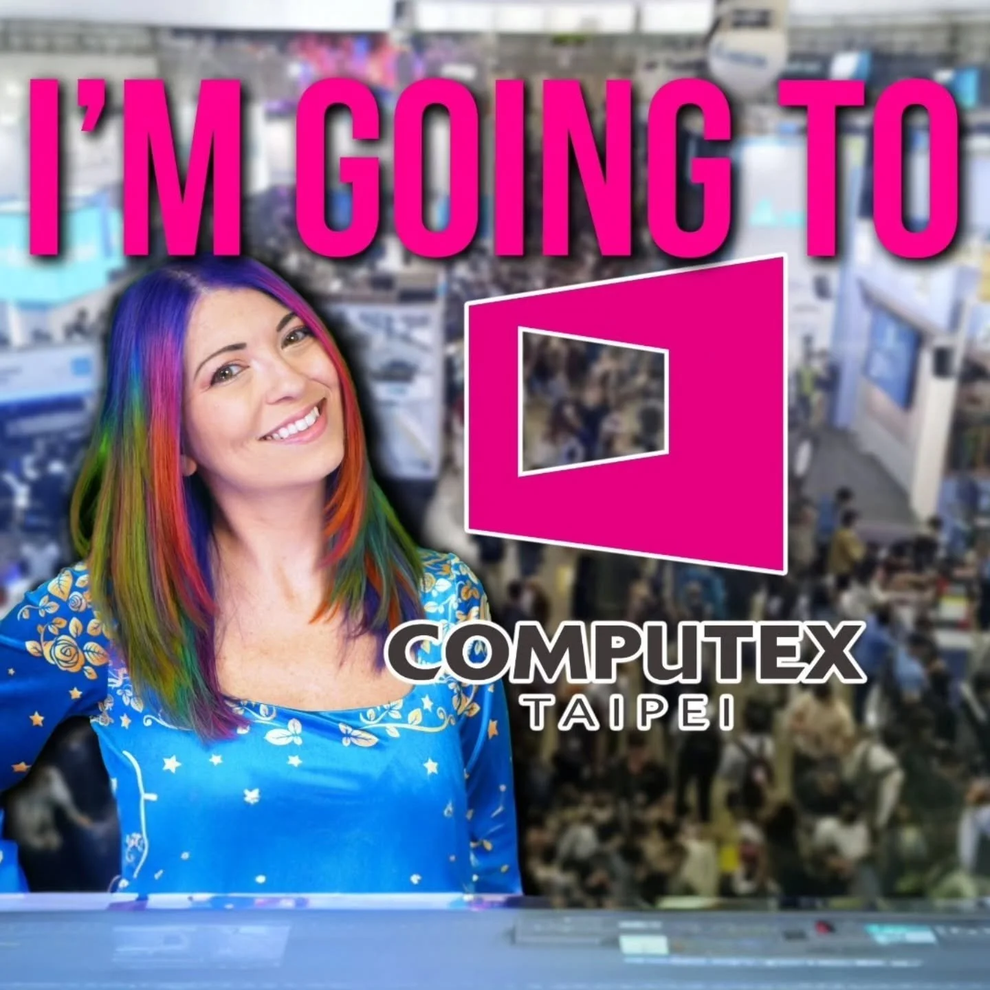 Big news&hellip; I&rsquo;m officially heading to COMPUTEX 2026 for the VERY first time ever this June and I&rsquo;m so excited I could scream! 😅💜

COMPUTEX 2026 is themed &ldquo;AI Together,&rdquo; and it sounds absolutely massive this year - 1,500