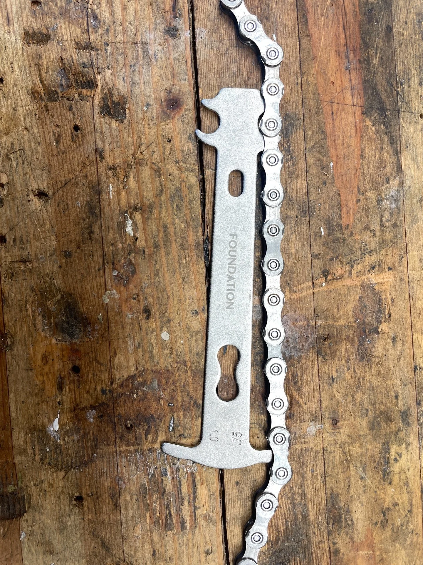 People! Winter is a great time to take a closer look at your bike, especially the drive train.  Take the chain off (if you have a quick link), give it a good clean (I use an ultrasonic cleaner) and check for chain stretch using an inexpensive tool. R