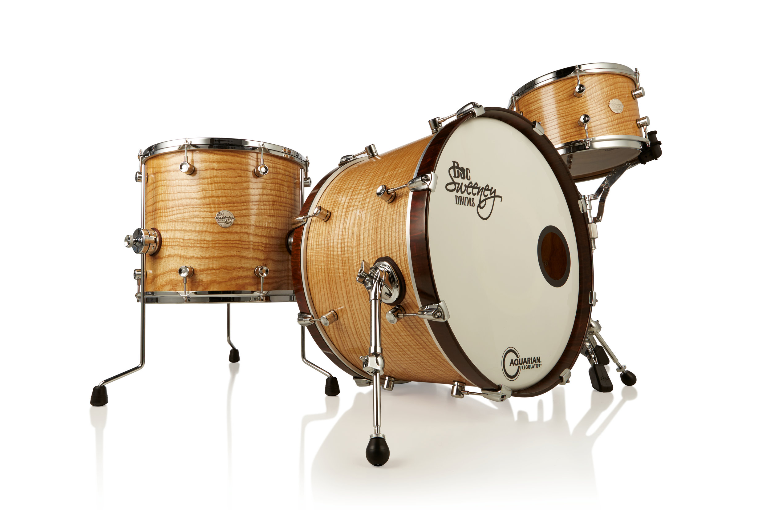 "Vibration" Steam Bent Tiger Ash