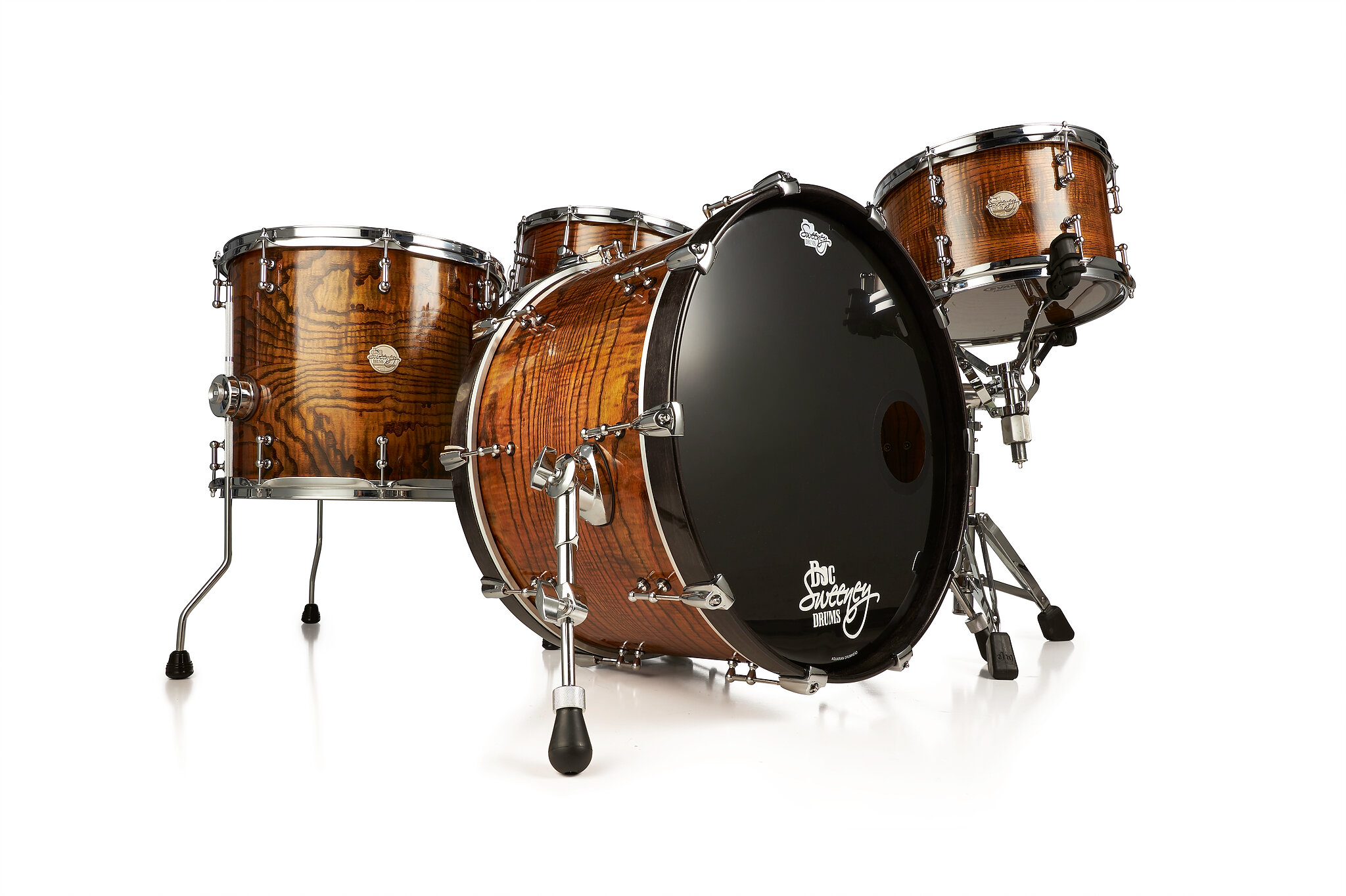 "Ambush" Steam Bent Tiger Ash