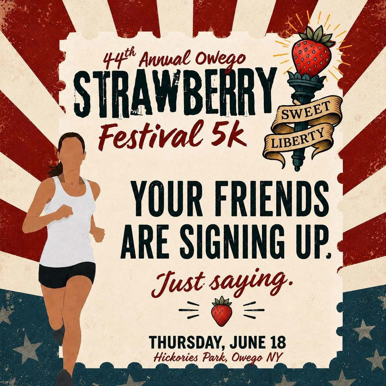 Whether you&rsquo;re running, walking, cheering from the sidelines, or just joining us for the fun, we can&rsquo;t wait to see you at Hickories Park on June 18.

🏃 Kids Fun Run: 5:15 PM
🏃&zwj;♀️ 5K Start: 6:00 PM

Sign up today and be part of one o