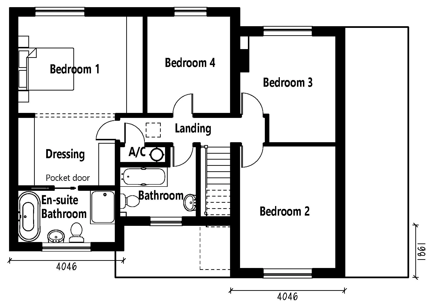 PROPOSED FIRST FLOOR PLAN