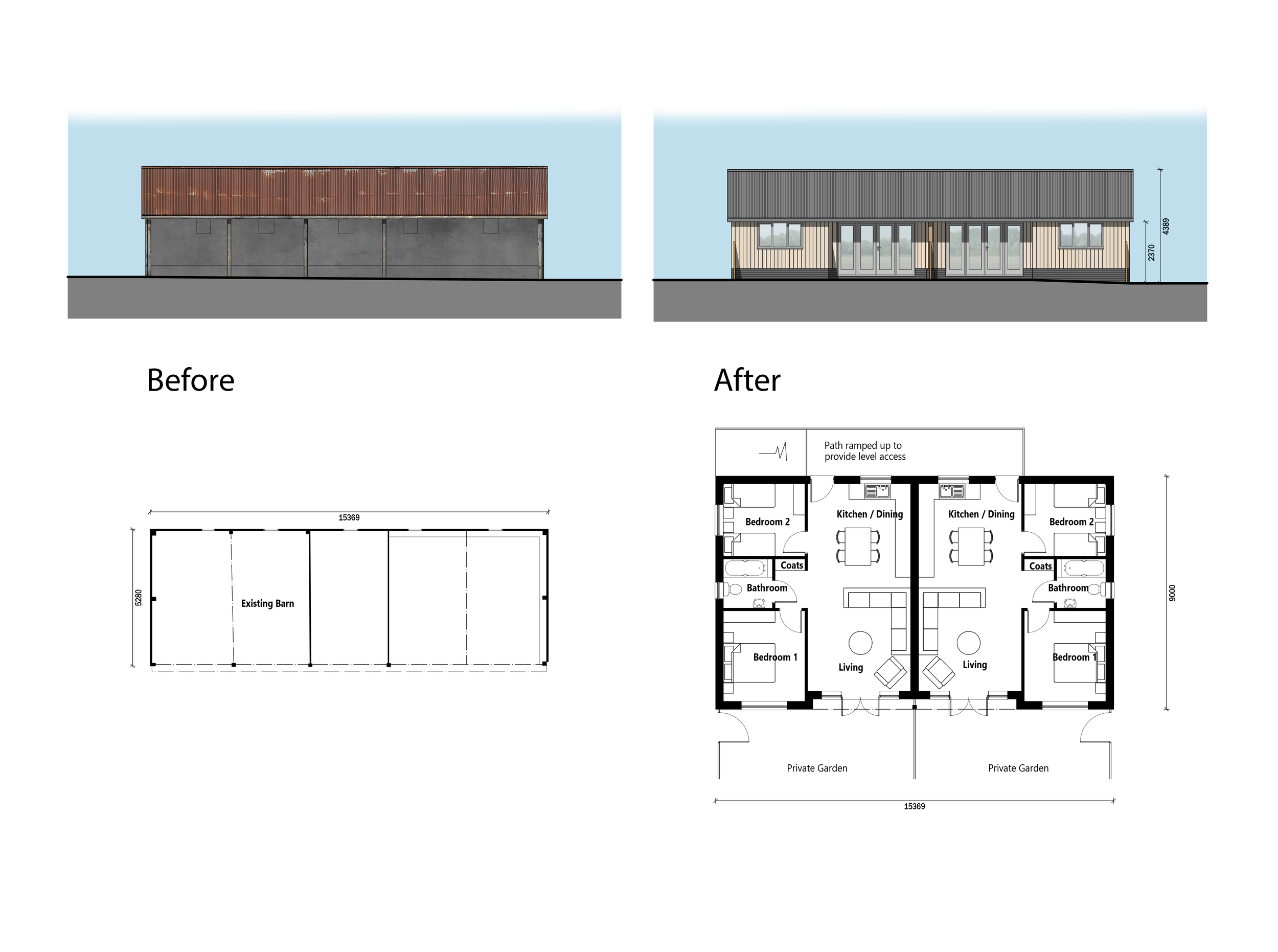 Worlingworth - Conversion